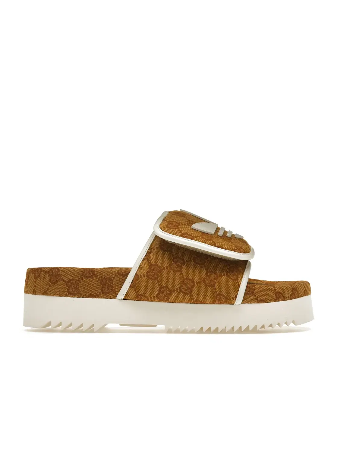Мужские сланцы с монограммой Gucci Adidas x Gucci, Mesa — изображение 1 из 4