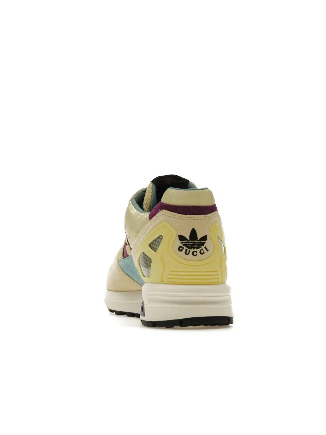 Мужские кроссовки с принтом Adidas x Gucci — изображение 4 из 4, бежевый