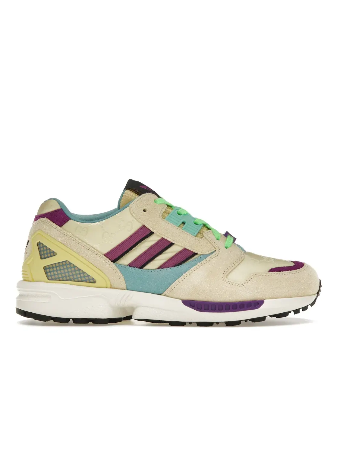 Женские кроссовки с принтом Adidas x Gucci — изображение 1 из 4, бежевый/бежевый/бежевый