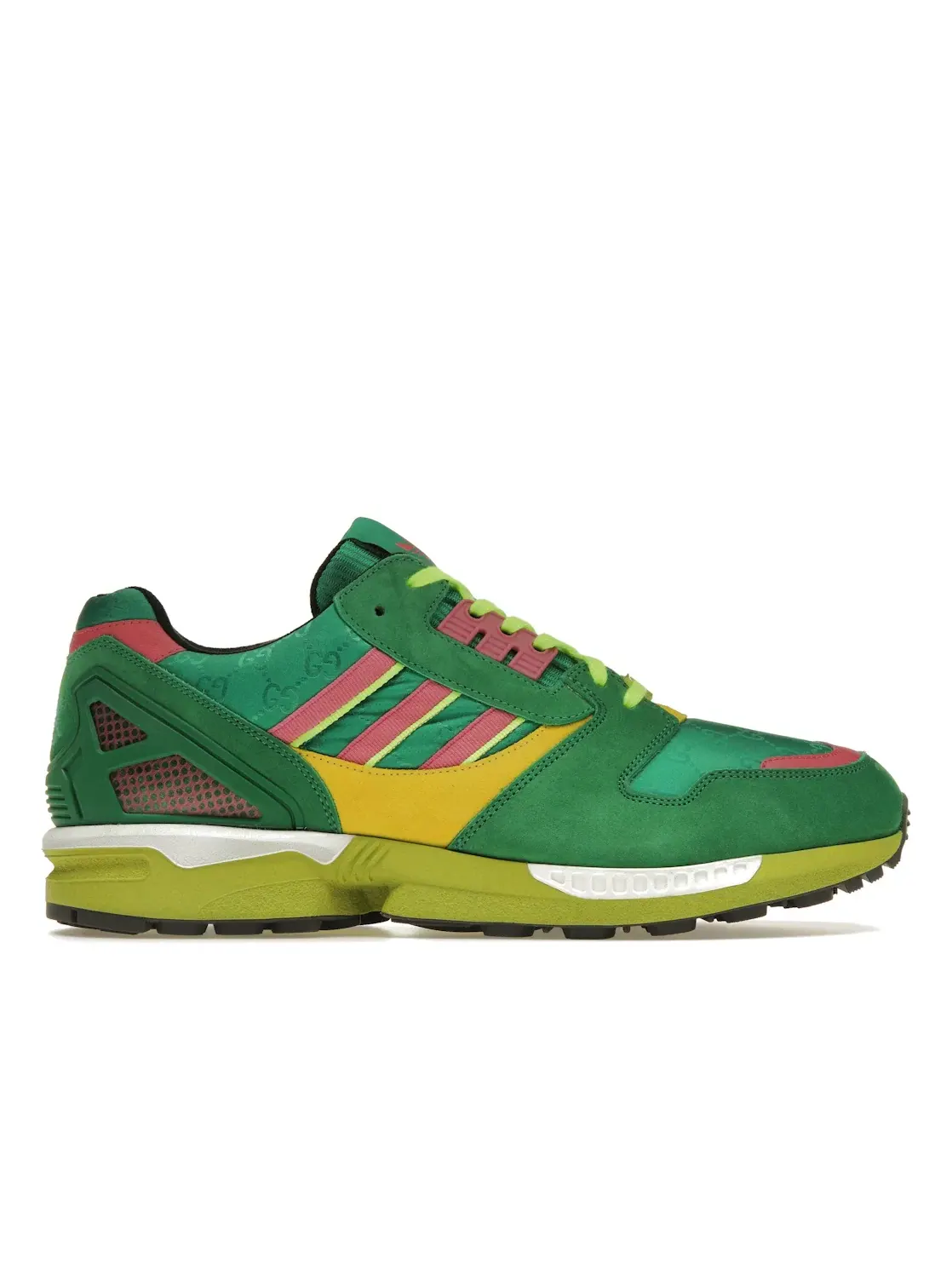 Мужские кроссовки с принтом Adidas X Gucci — изображение 1 из 4, зеленый/зеленый/зеленый