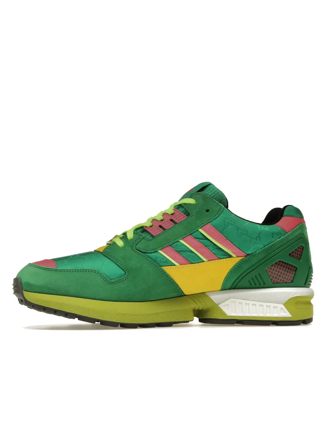 Мужские кроссовки с принтом Adidas X Gucci — изображение 3 из 4, зеленый/зеленый/зеленый