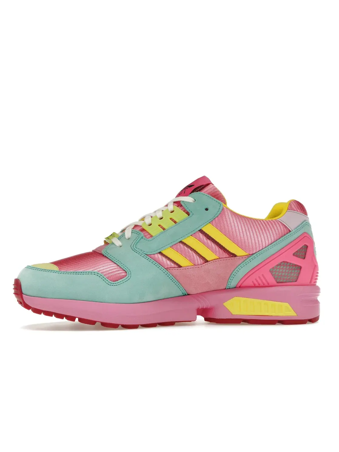 Мужские кроссовки с принтом Adidas x Gucci — изображение 3 из 4, розовый
