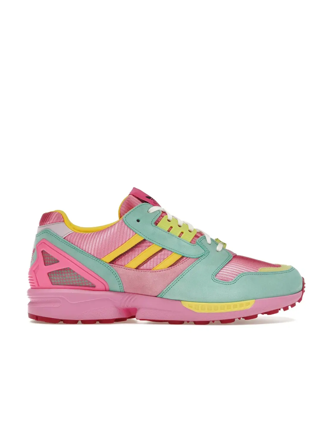 Женские кроссовки с принтом Adidas x Gucci — изображение 1 из 4, розовый