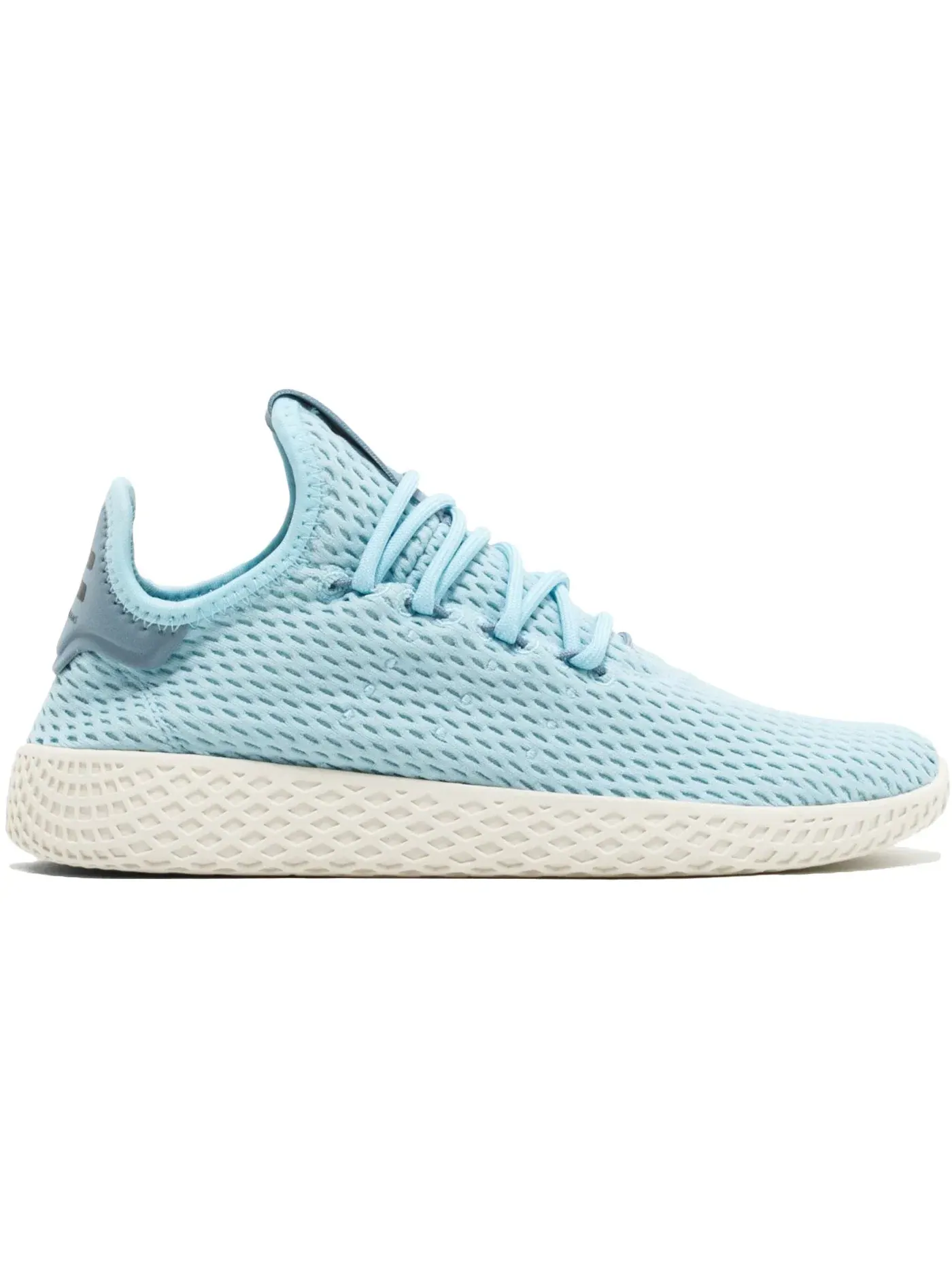 Детские кроссовки с принтом Adidas Tennis Hu Pharrell Williams — изображение 1 из 1, синий/белый