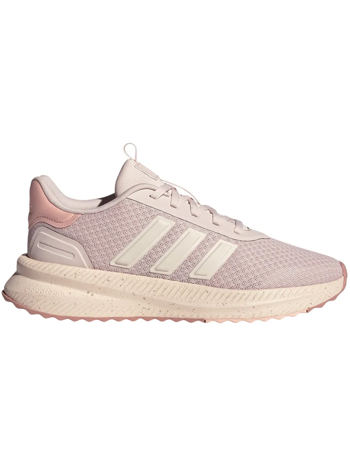 Женские кроссовки Lifestyle с шнуровкой Adidas X_PLR Path — изображение 1 из 1, белый/розовый