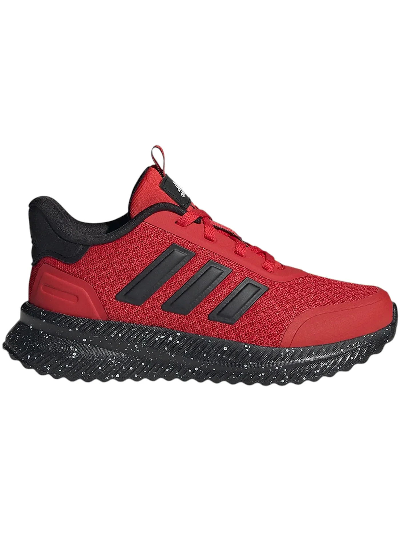 Детские кроссовки Lifestyle с шнуровкой Adidas X_PLRPATH — изображение 1 из 1, черный белый