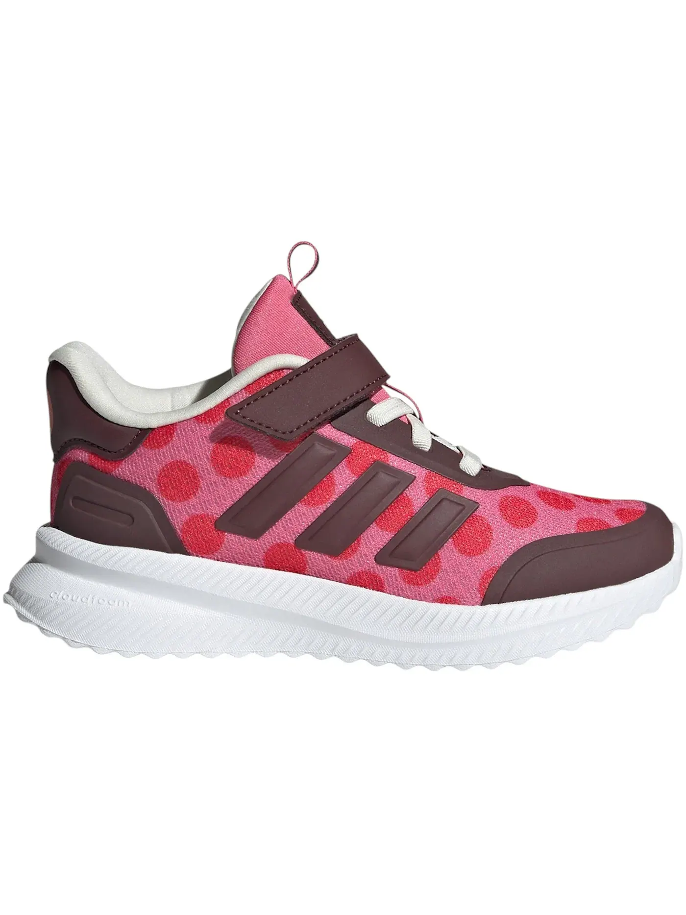 Детские кроссовки для девочек с принтом Adidas X_PLRPATH Disney Minnie Mouse Adidas — изображение 1 из 1, розовый
