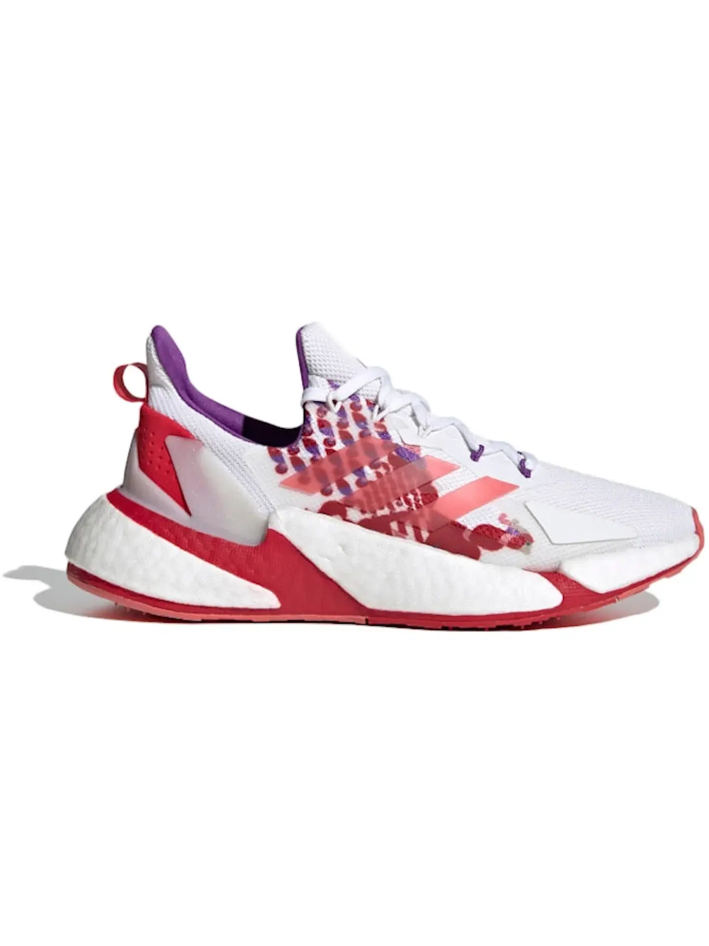 Женские кроссовки для бега Adidas X9000L2 — изображение 1 из 1, белый/фиолетовый