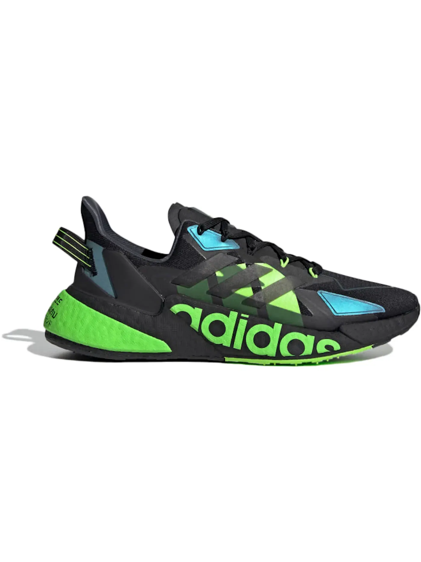 Мужские кроссовки Performance X9000L4 Adidas — изображение 1 из 1, черный/черный/зеленый