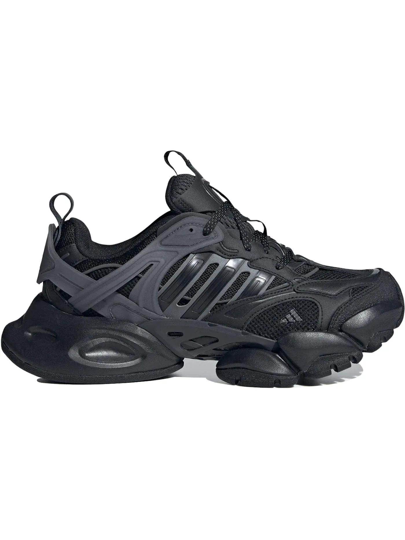 Мужские кроссовки Lifestyle с объемным силуэтом Adidas XLG Runner Deluxe — изображение 1 из 1, черный/серый