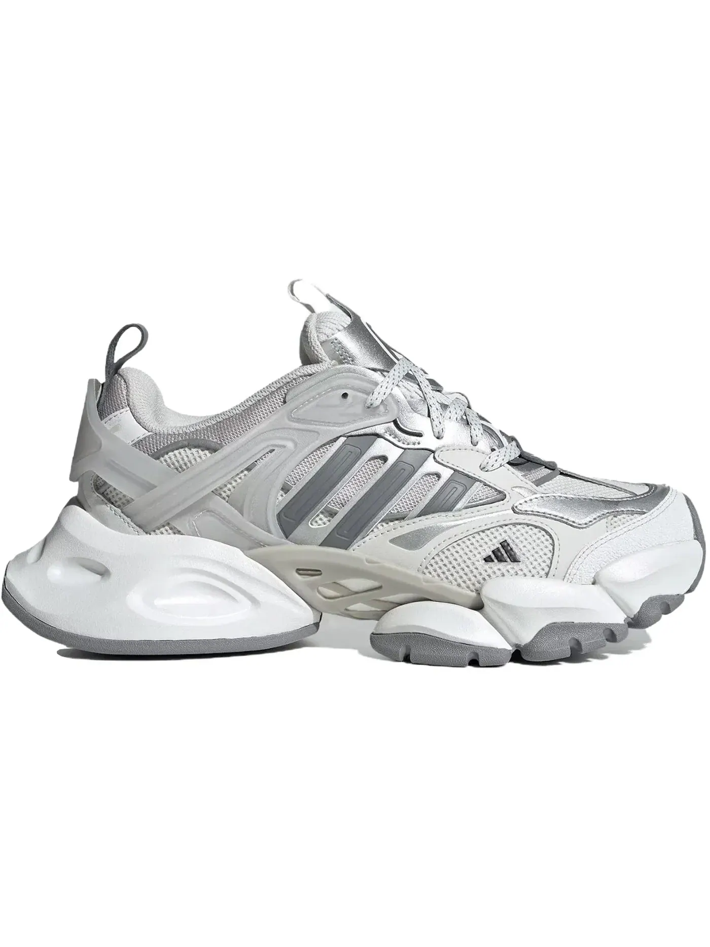 Мужские кроссовки Lifestyle XLG Runner Deluxe Adidas — изображение 1 из 1, серый/серебристый/белый