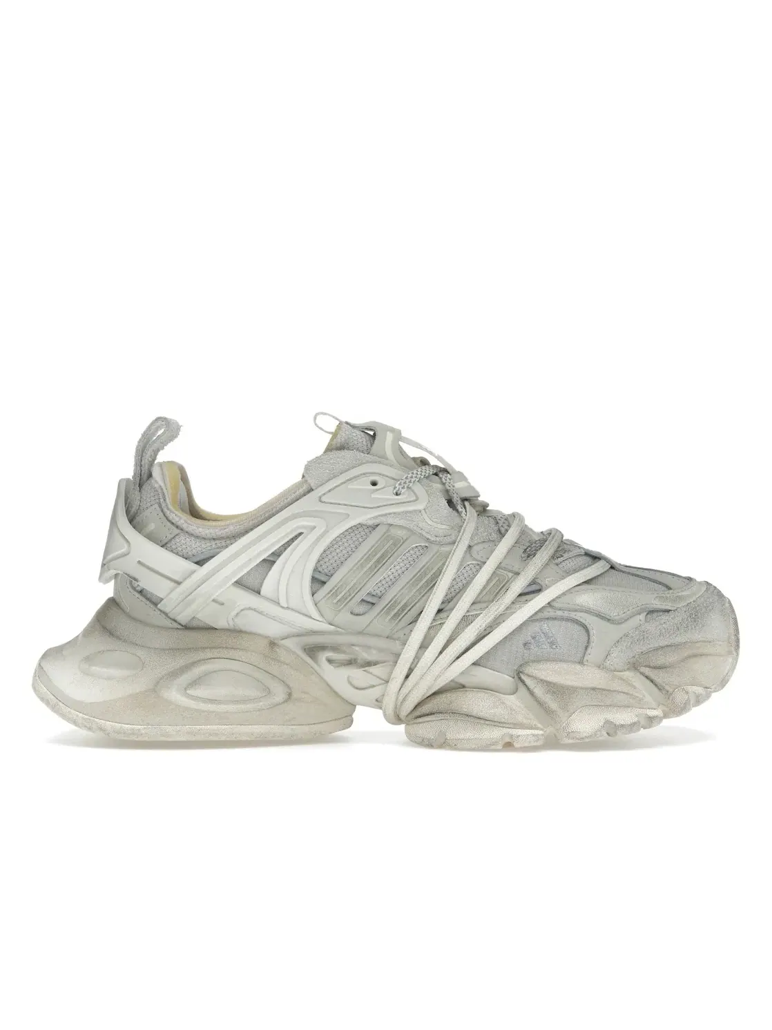 Мужские кроссовки с массивным силуэтом Adidas XLG Runner Deluxe — изображение 1 из 4, бежевый