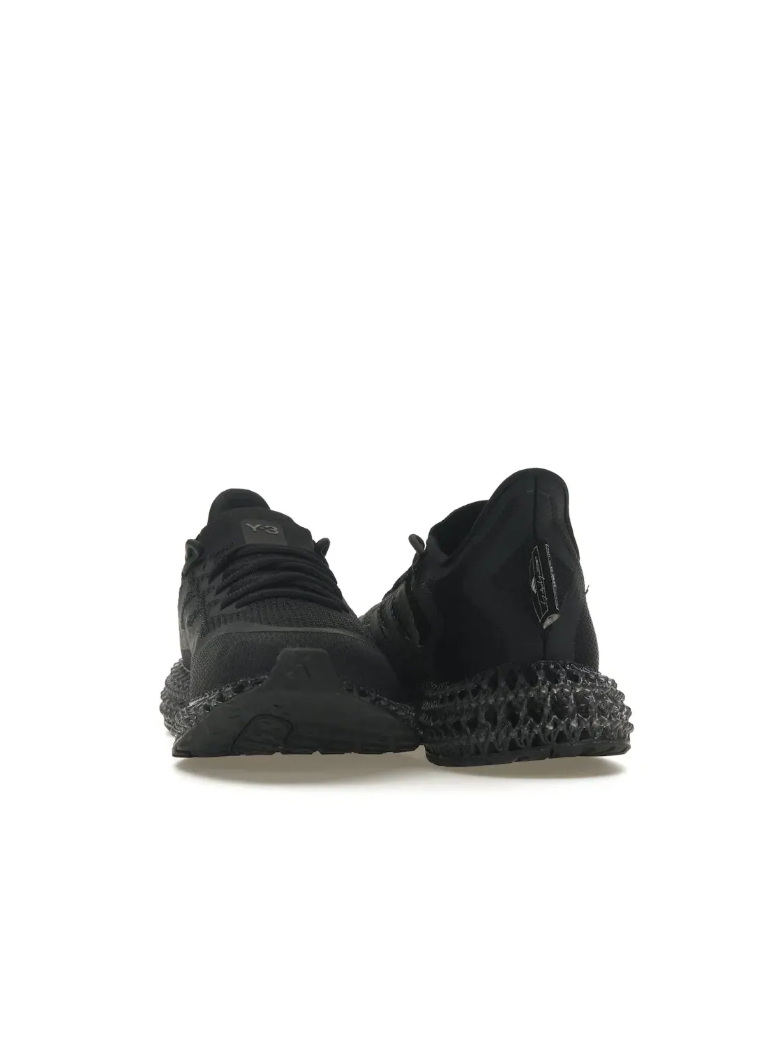 Мужские кроссовки с технологией 4D Runner FWD Adidas Y-3 — изображение 4 из 4, черный/черный/-белый