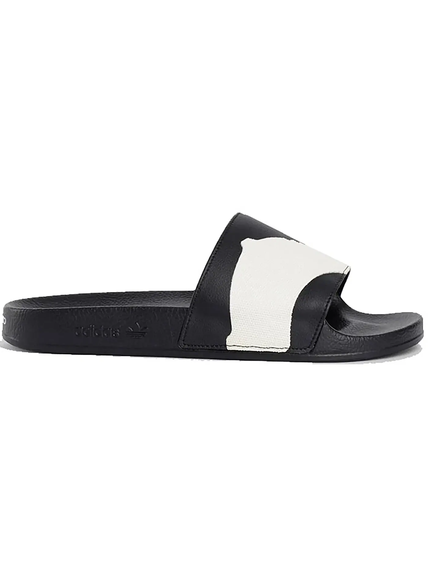 Мужские сандалии-слайды Y-3 Adilette Adidas — изображение 1 из 1, черный/белый