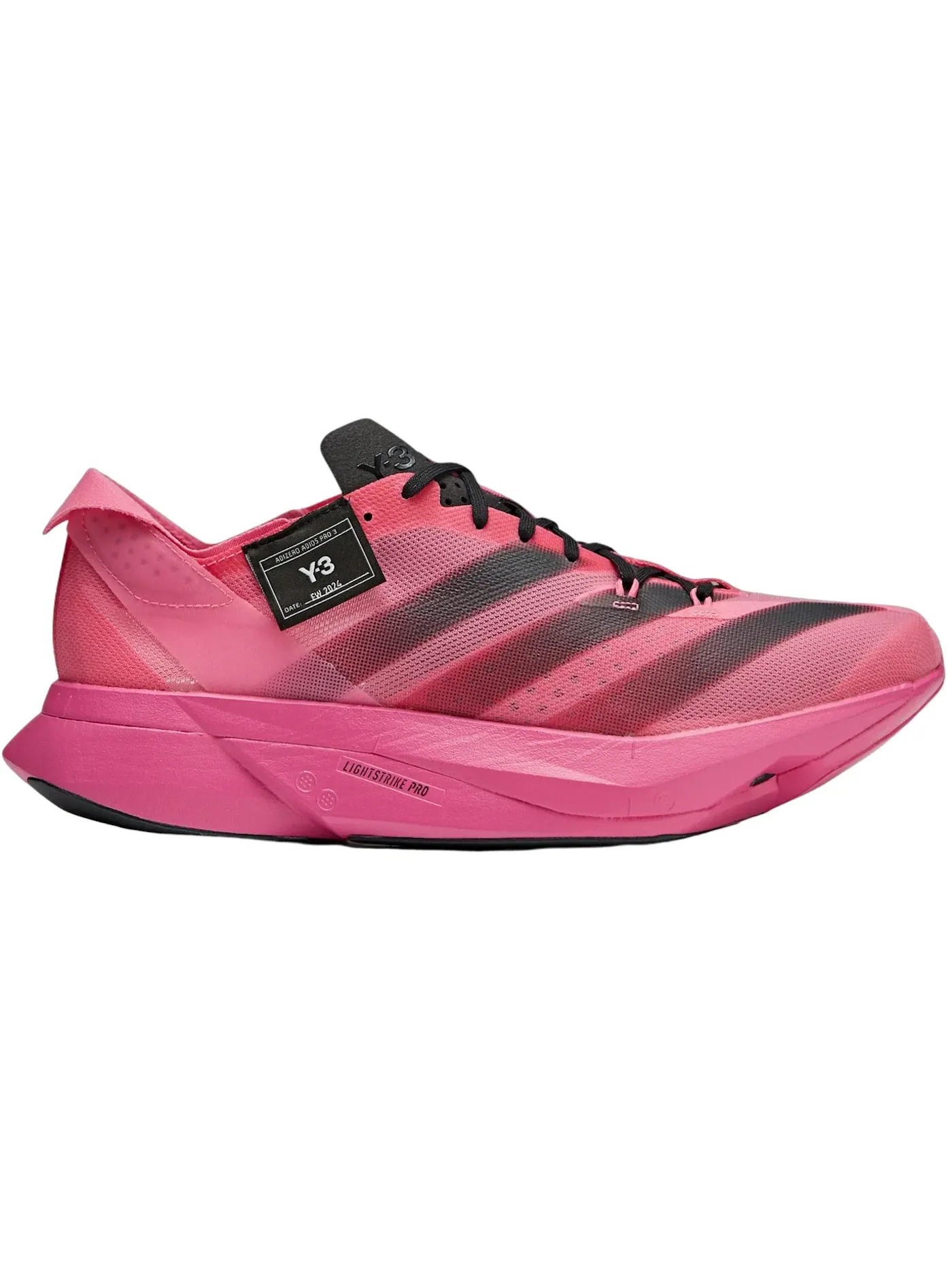 Мужские кроссовки для бега Y-3 Adios Pro 3.0 Adidas — изображение 1 из 1, розовый