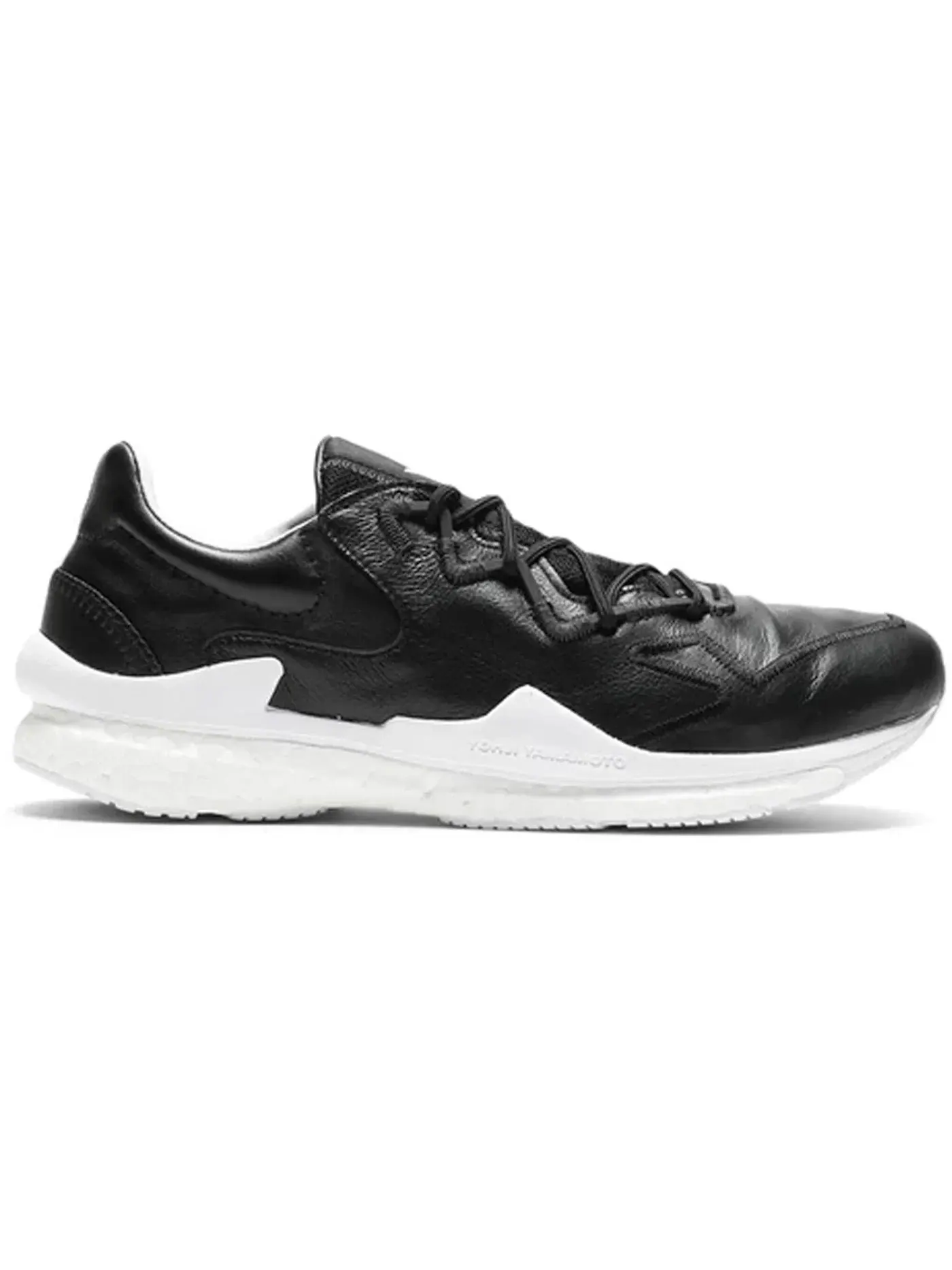 Мужские кроссовки Lifestyle Adidas Y-3 Adizero Runner Leather — изображение 1 из 1, черный/черный/белый
