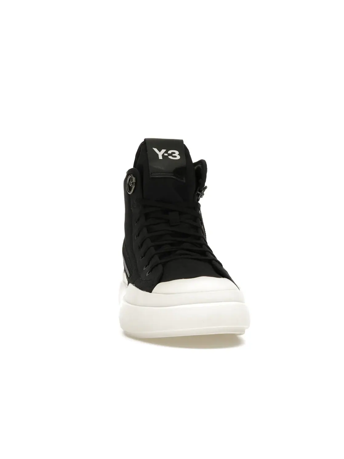 Мужские кроссовки Lifestyle Adidas Y-3 Ajatu Court High — изображение 2 из 4, черный/черный/белый