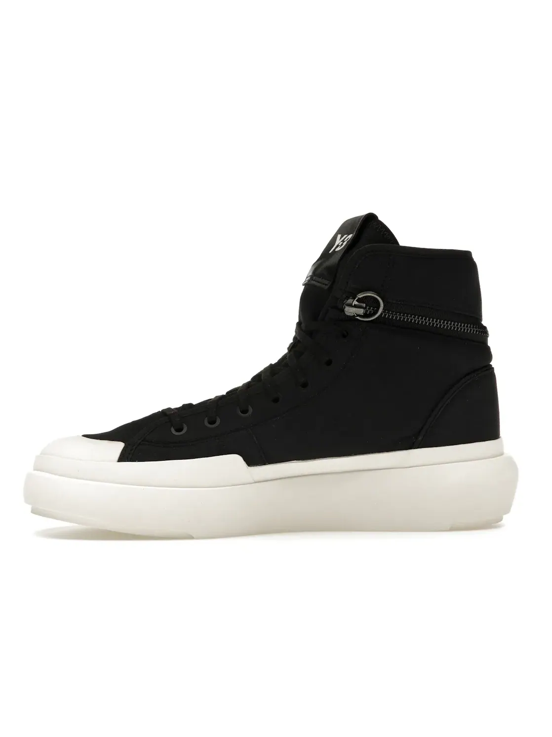 Мужские кроссовки Lifestyle Adidas Y-3 Ajatu Court High — изображение 3 из 4, черный/черный/белый