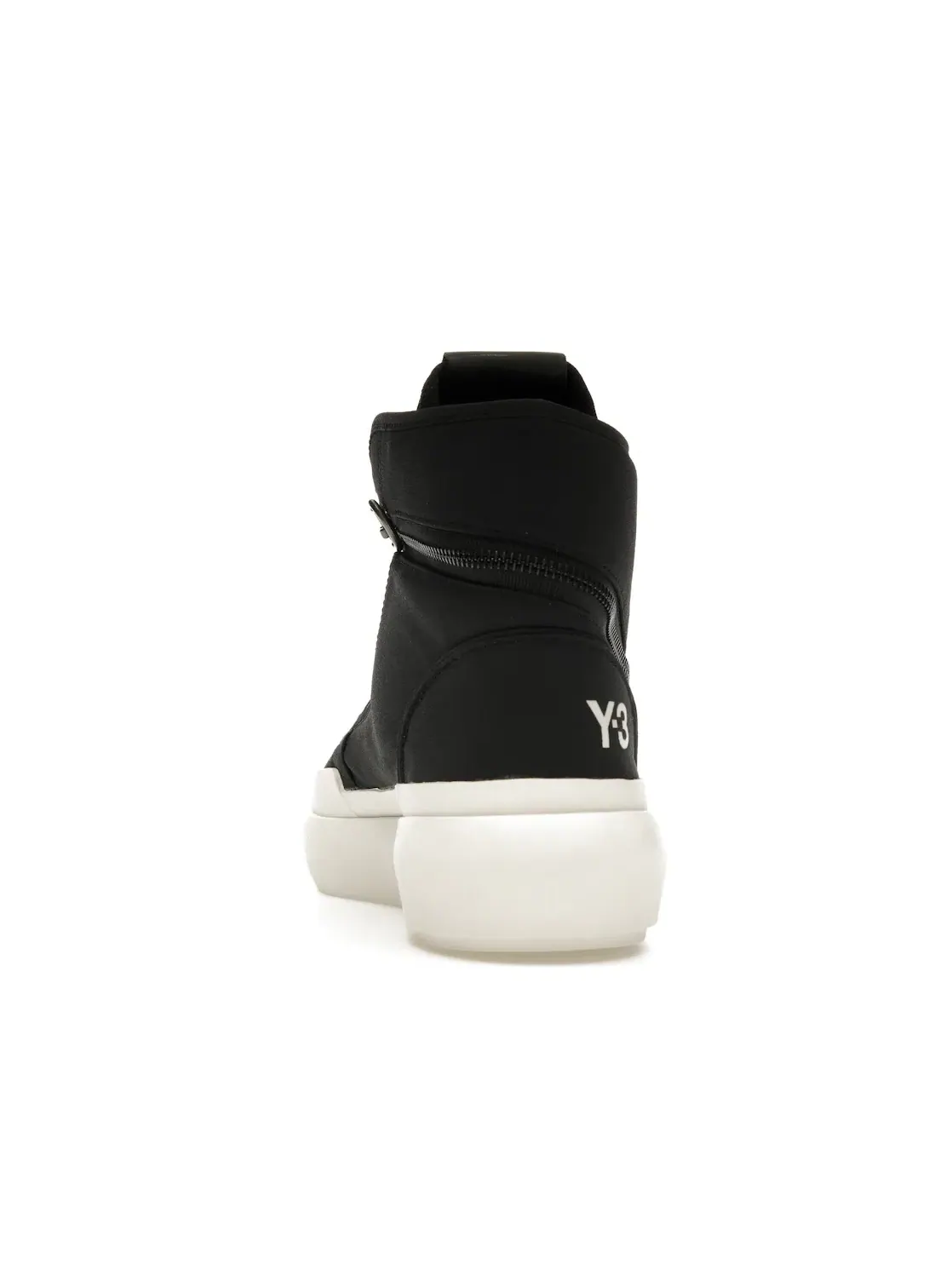 Мужские кроссовки Lifestyle Adidas Y-3 Ajatu Court High — изображение 4 из 4, черный/черный/белый