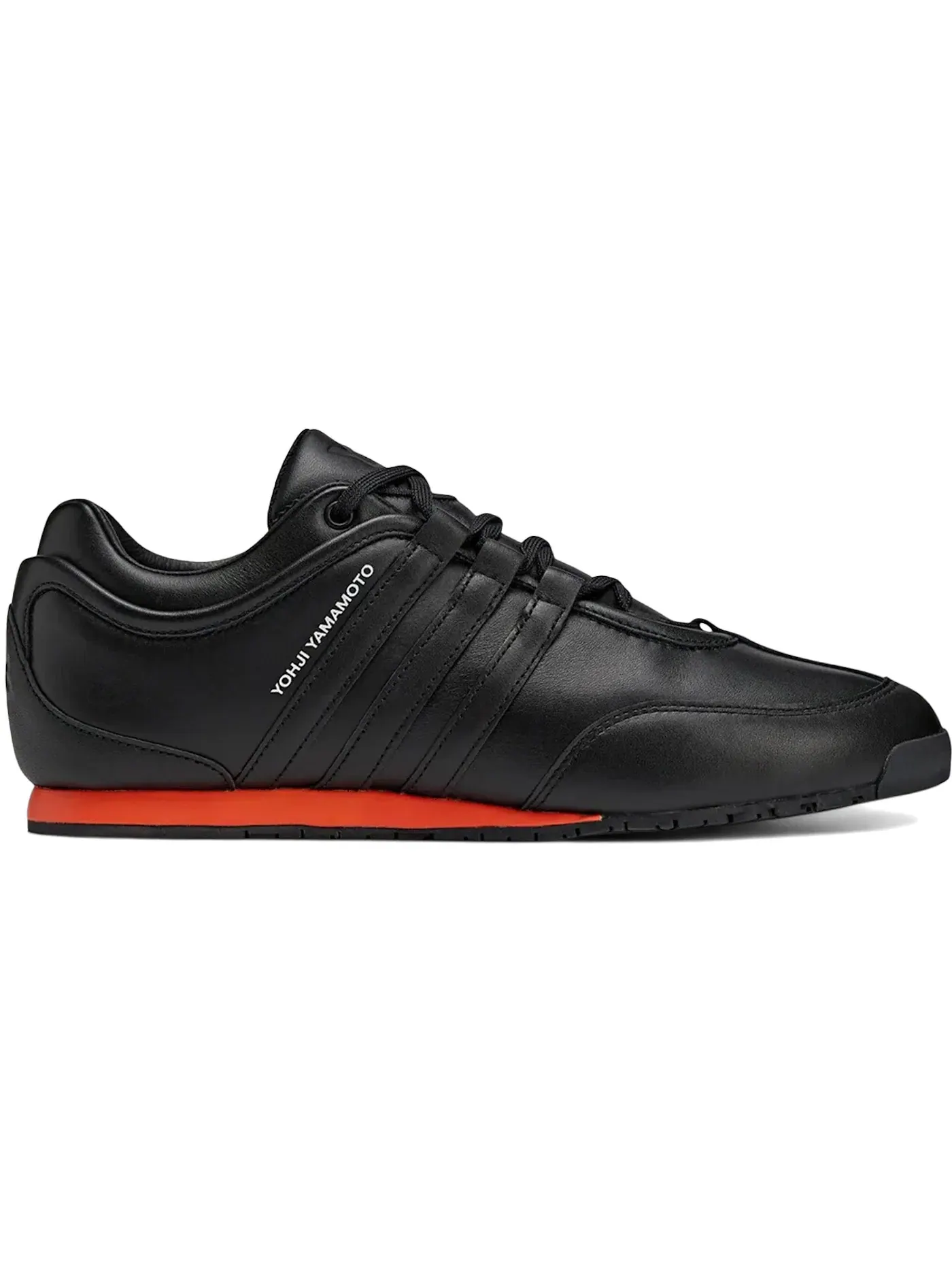 Мужские кроссовки Lifestyle Adidas Y-3 Boxing — изображение 1 из 1, черный/черный/оранжевый