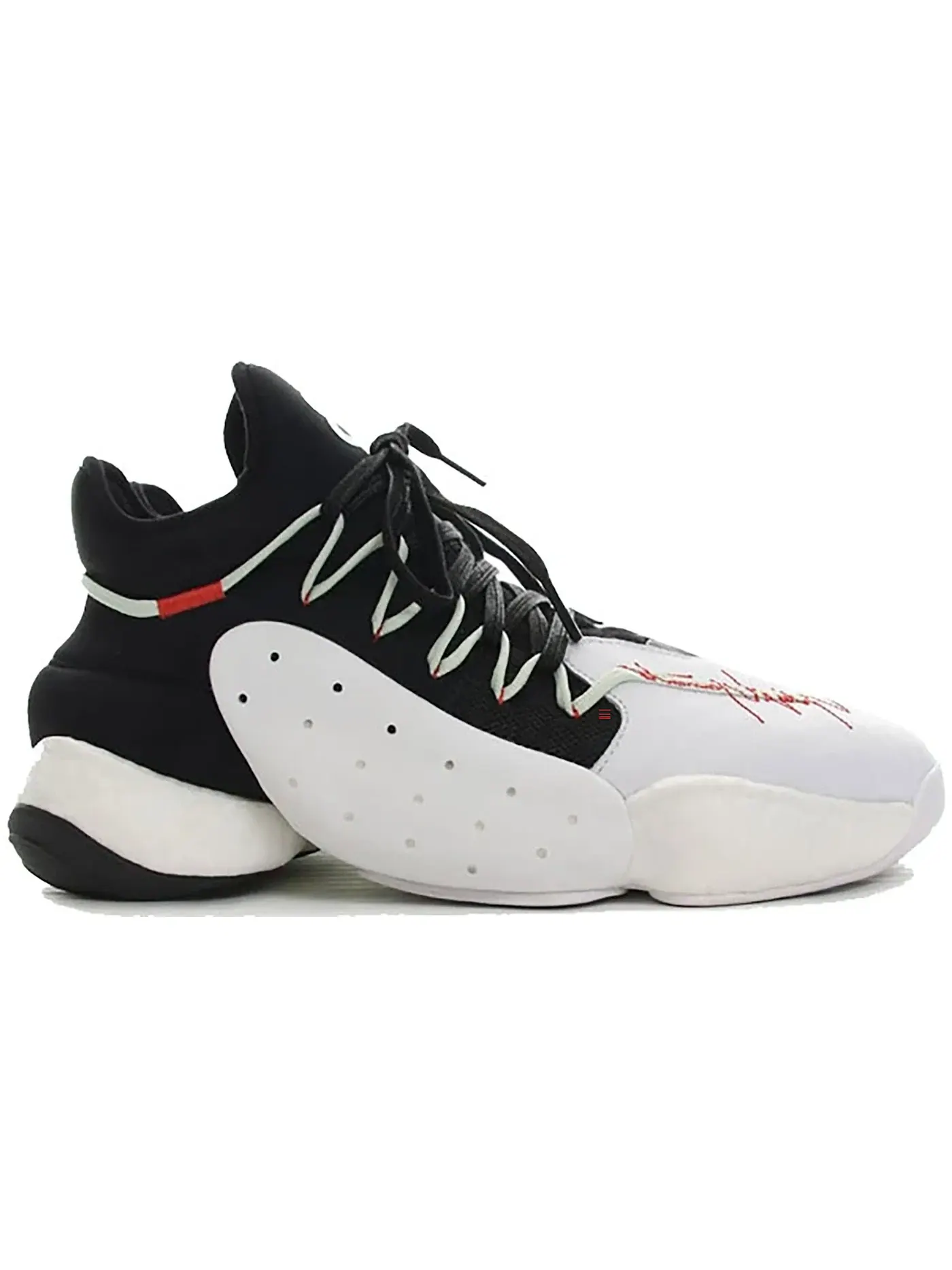 Мужские кроссовки Lifestyle Y-3 BYW Ball Adidas — изображение 1 из 1, черный/белый/красный