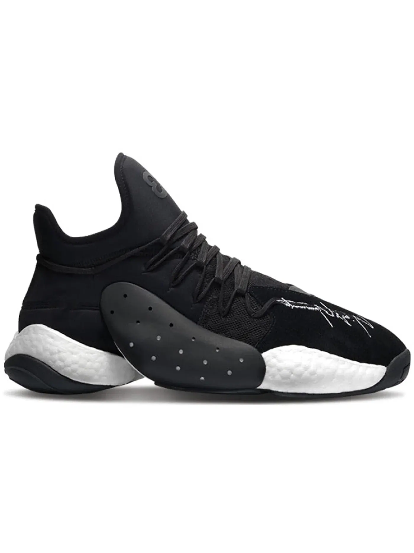Мужские кроссовки lifestyle Adidas Y-3 BYW Harden — изображение 1 из 1, черный/черный/белый