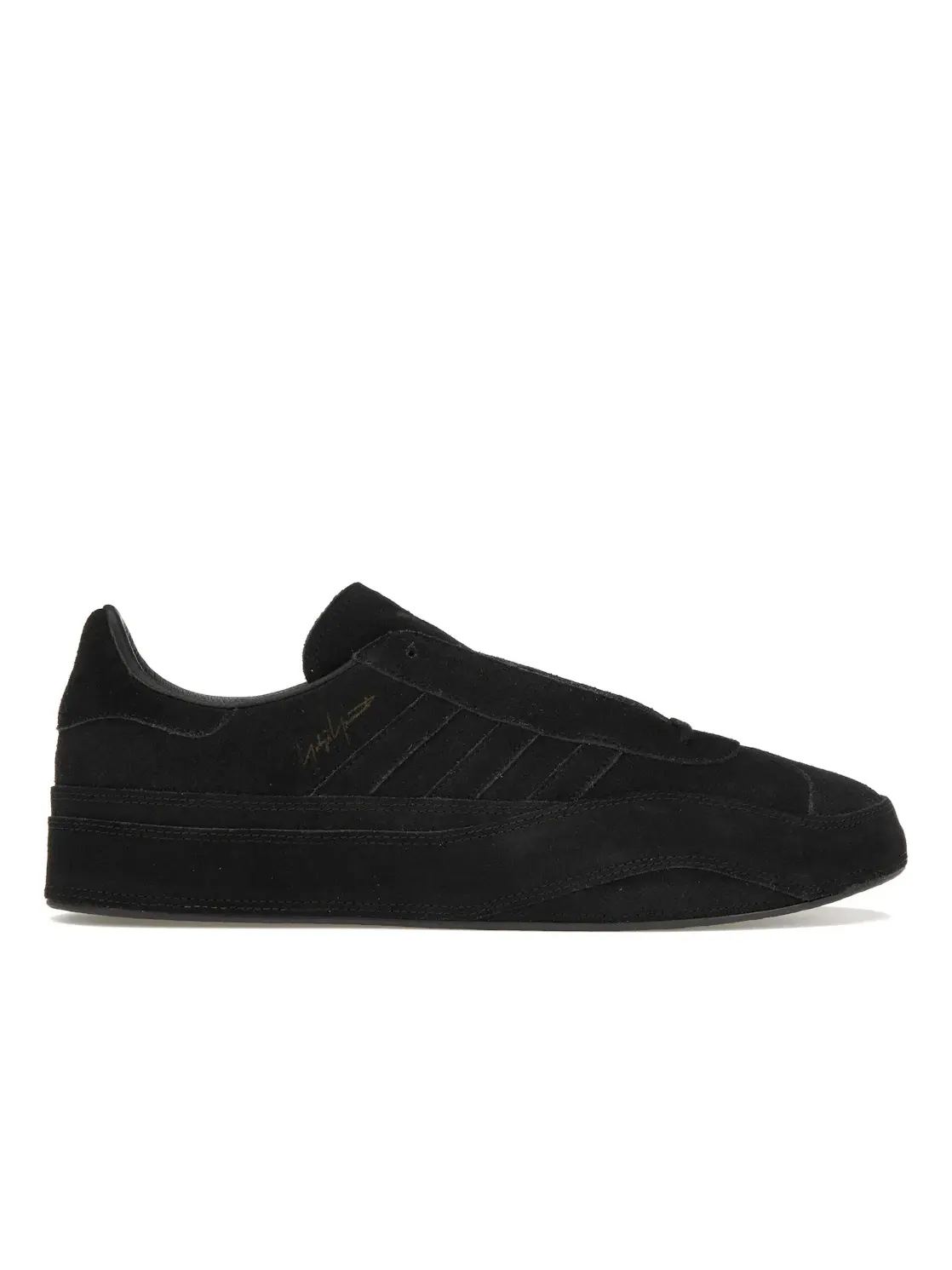 Мужские кроссовки Lifestyle Adidas Y-3 Gazelle — изображение 1 из 4, черный/черный/черный