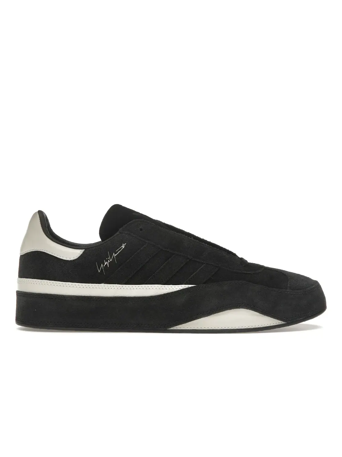 Мужские кроссовки Lifestyle Y-3 Gazelle Adidas — изображение 1 из 4, черный/черный