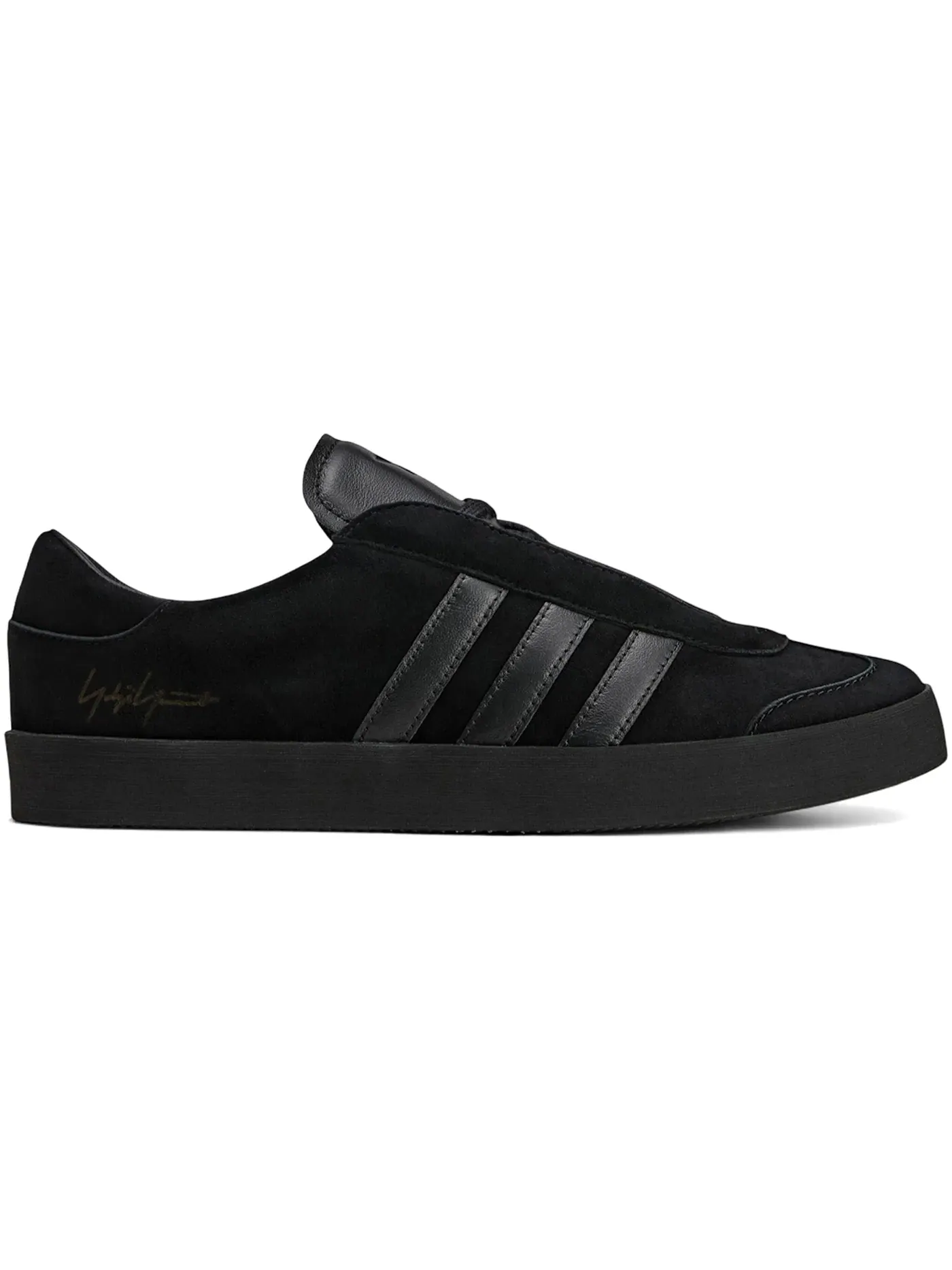 Мужские кроссовки Lifestyle Adidas Y-3 Gazelle — изображение 1 из 1, черный/черный/белый