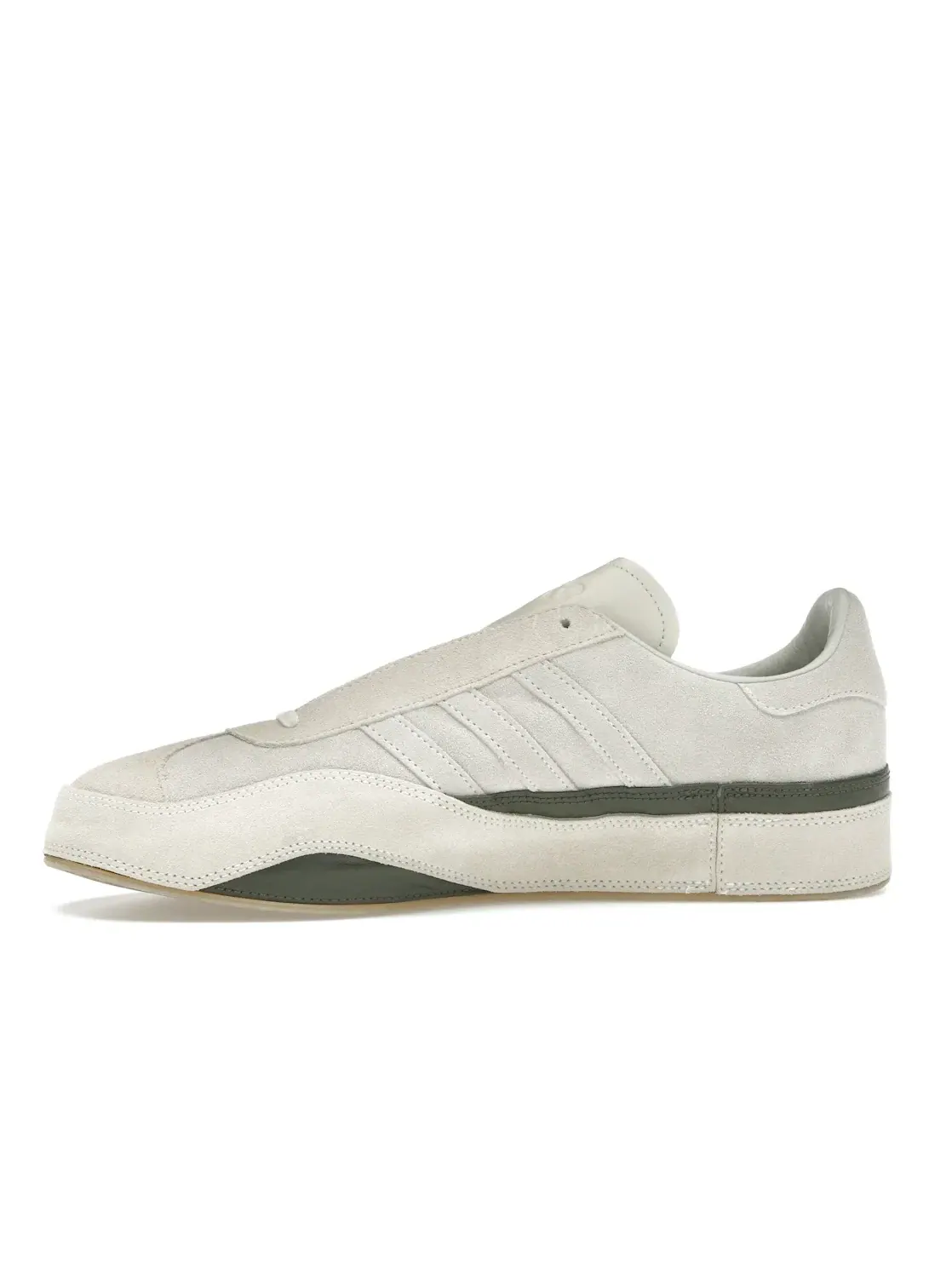 Мужские кроссовки lifestyle Adidas Y-3 Gazelle — изображение 3 из 4, кремовый белый/белый