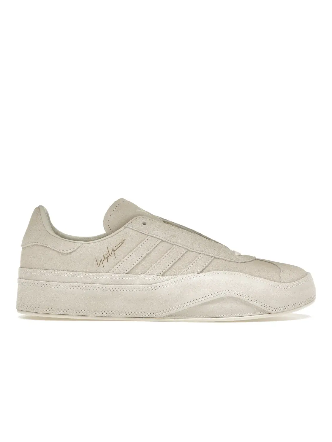Мужские кроссовки Lifestyle Adidas Y-3 Gazelle — изображение 1 из 4, белый белый белый