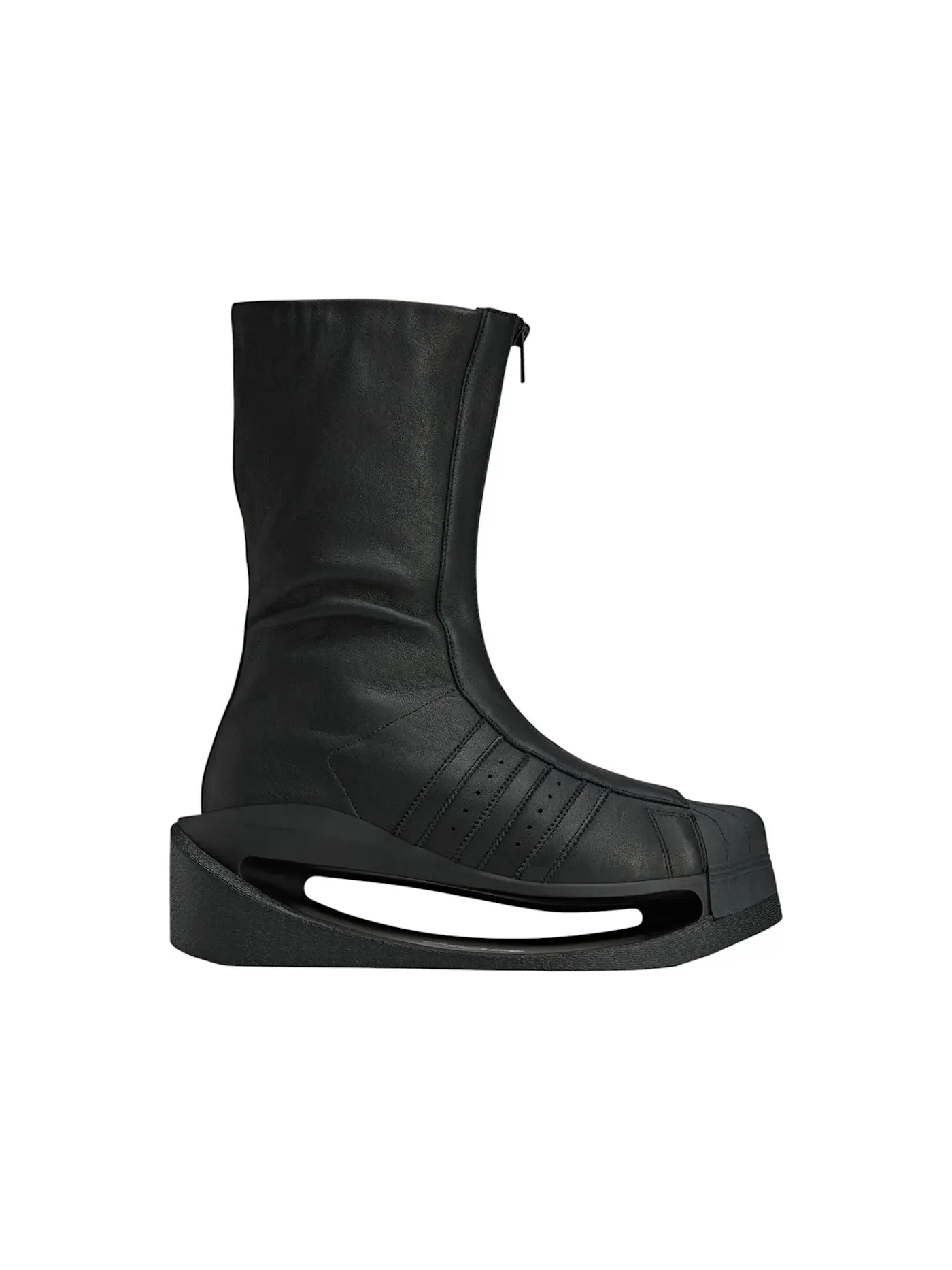 Мужские ботинки с высоким берцем Y-3 Gendo Boot Adidas — изображение 1 из 1, черный/черный/черный