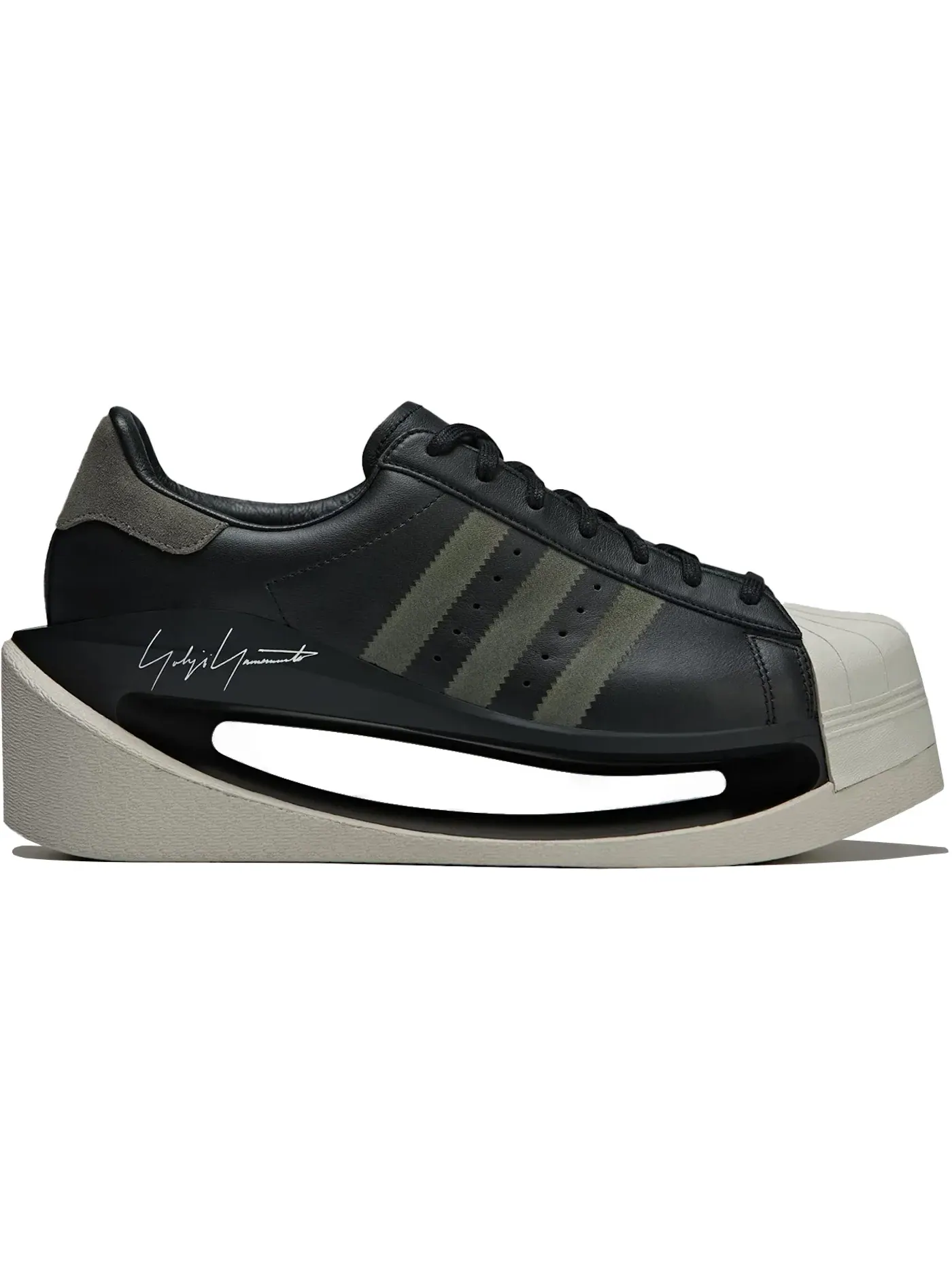 Мужские кроссовки lifestyle Adidas Y-3 Gendo Superstar — изображение 1 из 1, черный