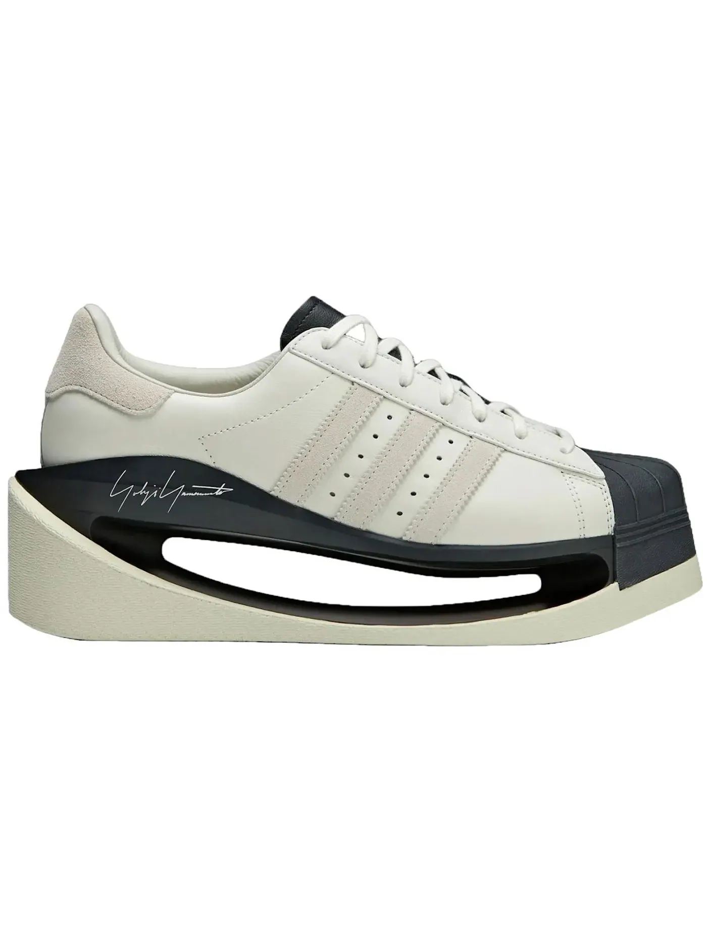 Мужские кроссовки Lifestyle Adidas Y-3 Gendo Superstar — изображение 1 из 1, белый черный