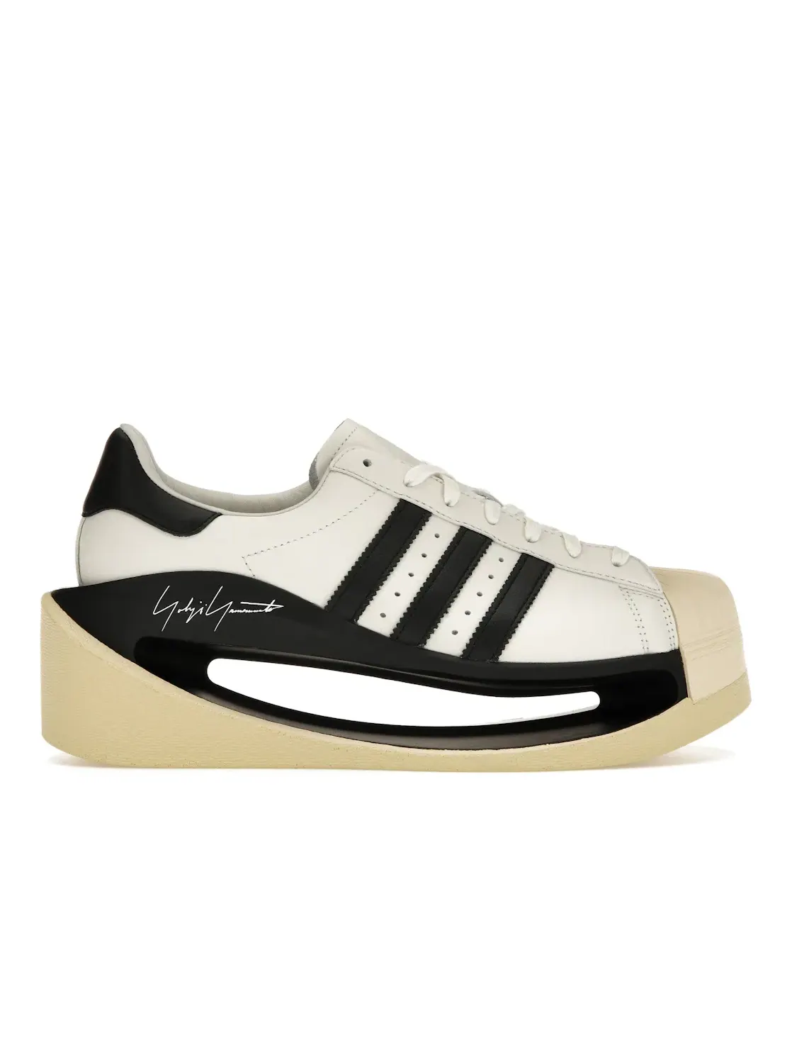 Мужские кроссовки Lifestyle Gendo Superstar Adidas — изображение 1 из 4, белый/черный/желтый