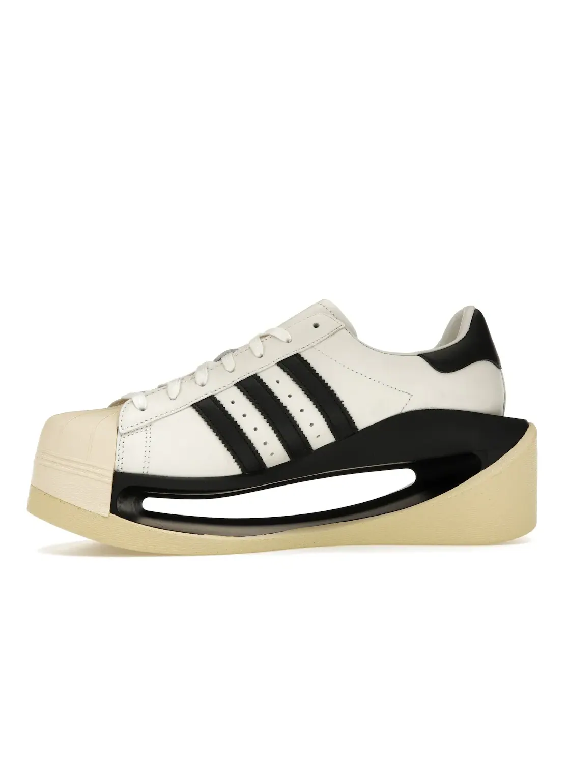 Мужские кроссовки Lifestyle Gendo Superstar Adidas — изображение 3 из 4, белый/черный/желтый