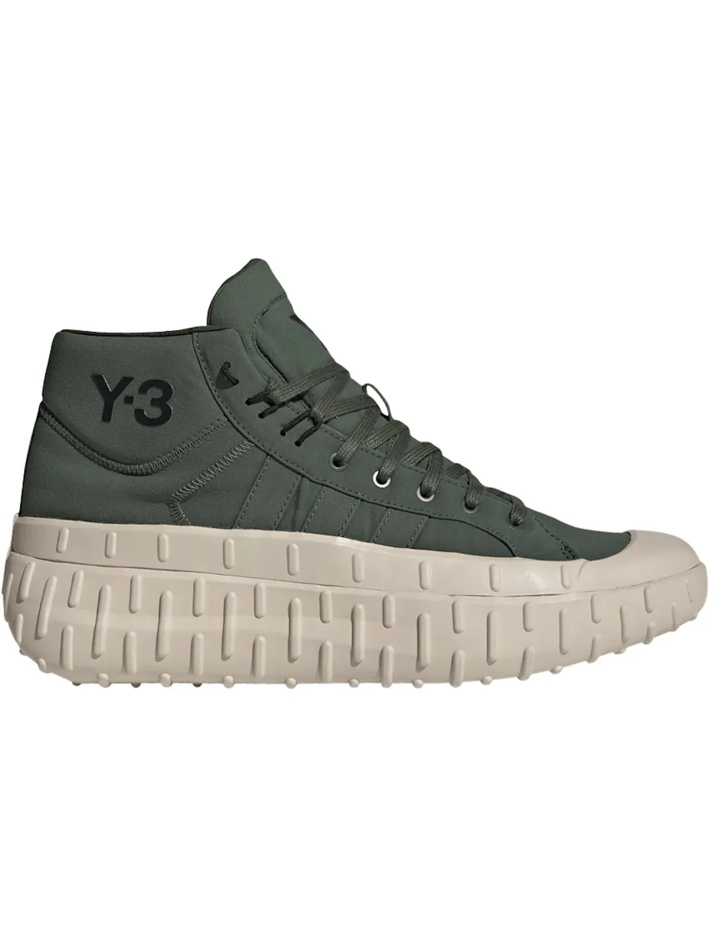 Мужские кроссовки lifestyle Y-3 GR.1P High Adidas — изображение 1 из 1, зеленый//черный