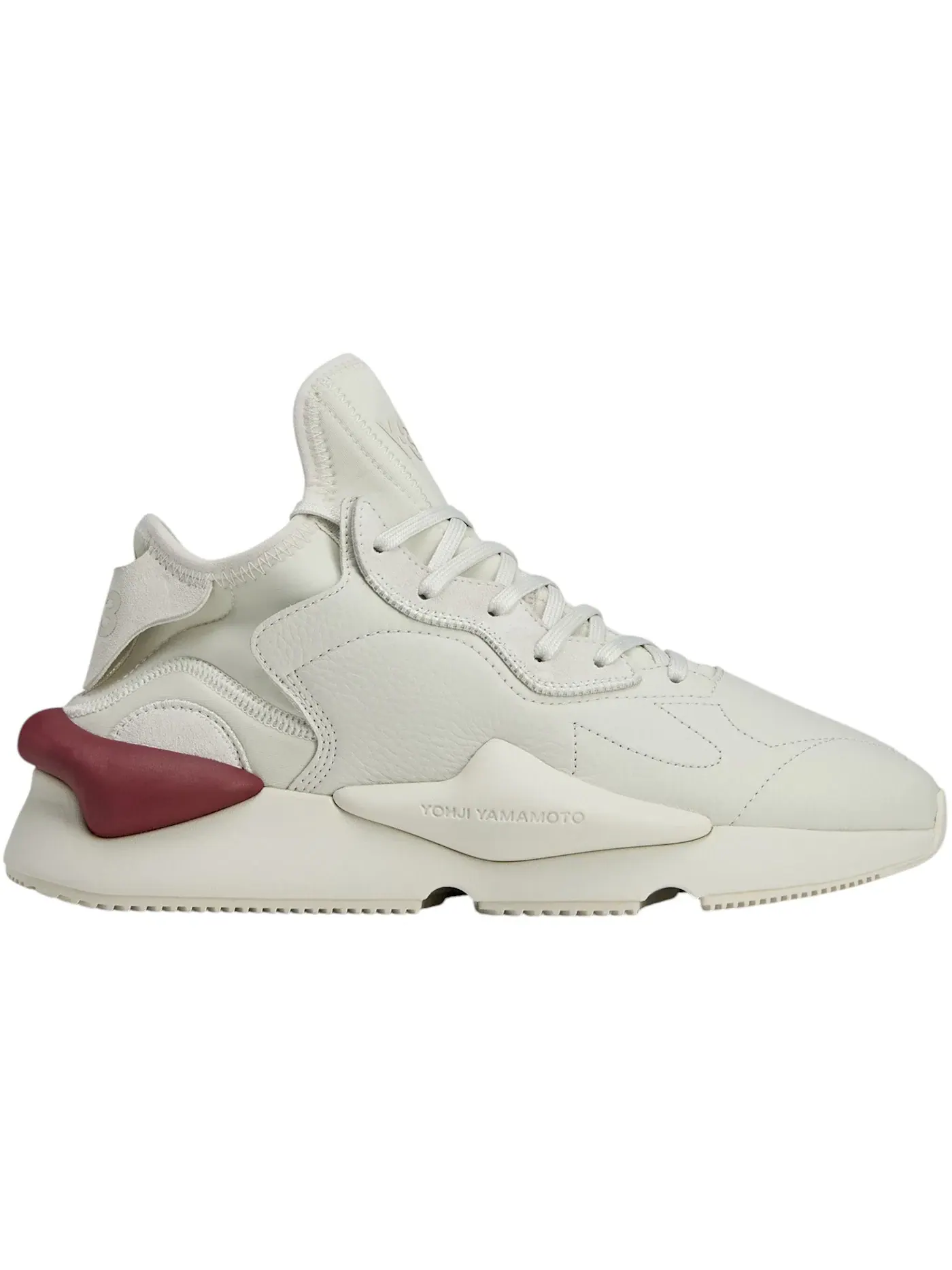 Мужские кроссовки Lifestyle Adidas Y-3 Kaiwa — изображение 1 из 1, бежевый/серый/бордовый