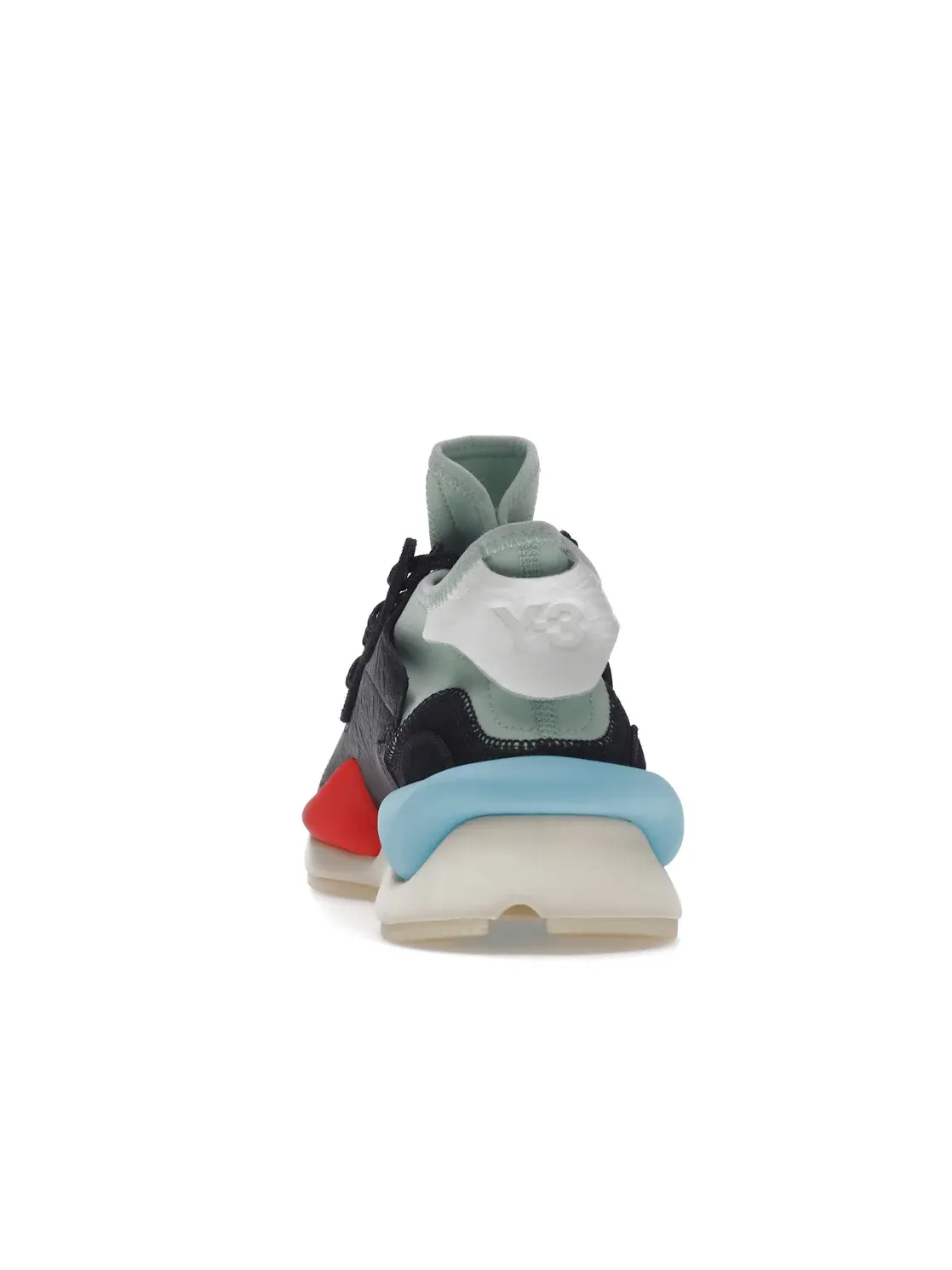 Мужские кроссовки Lifestyle Adidas Y-3 Kaiwa — изображение 4 из 4, черный/зеленый/красный