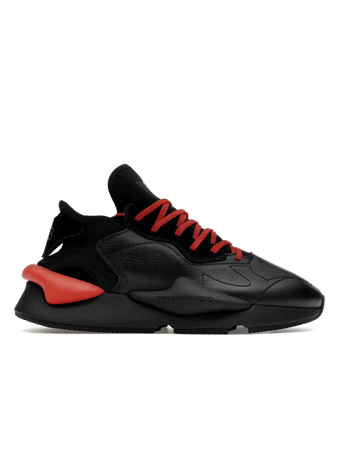 Мужские кроссовки Lifestyle Adidas Y-3 Kaiwa — изображение 1 из 4, черный/черный/оранжевый