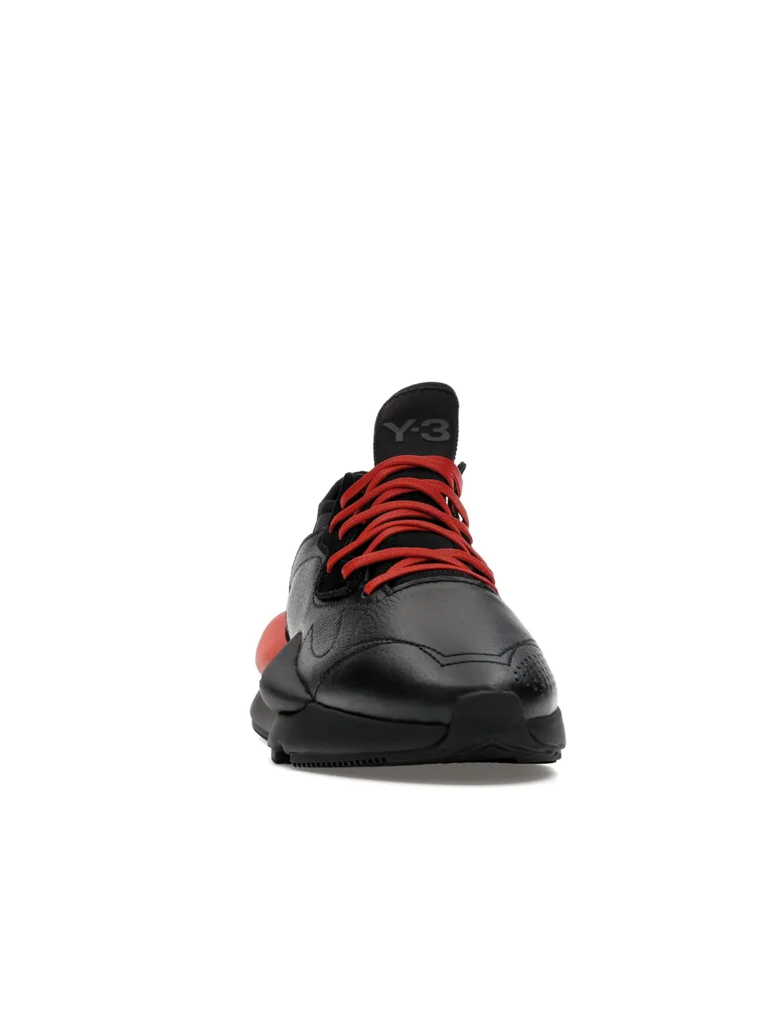 Мужские кроссовки Lifestyle Adidas Y-3 Kaiwa — изображение 2 из 4, черный/черный/оранжевый