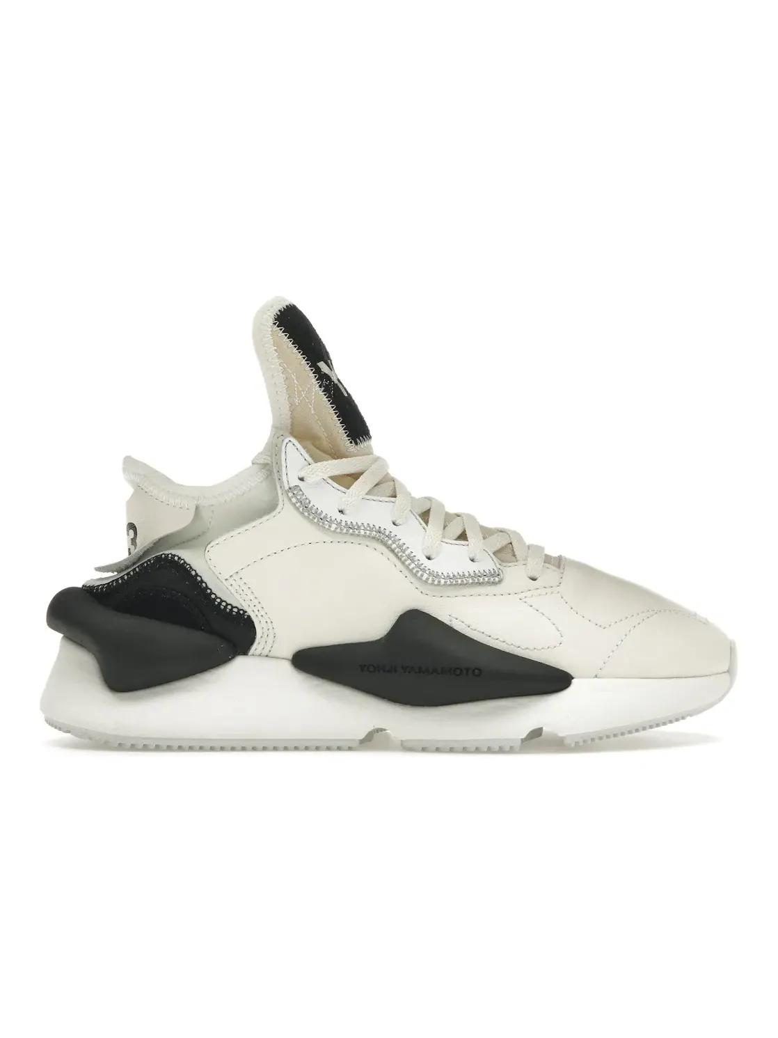 Мужские кроссовки Lifestyle Adidas Y-3 Kaiwa — изображение 1 из 4, кремовый черный