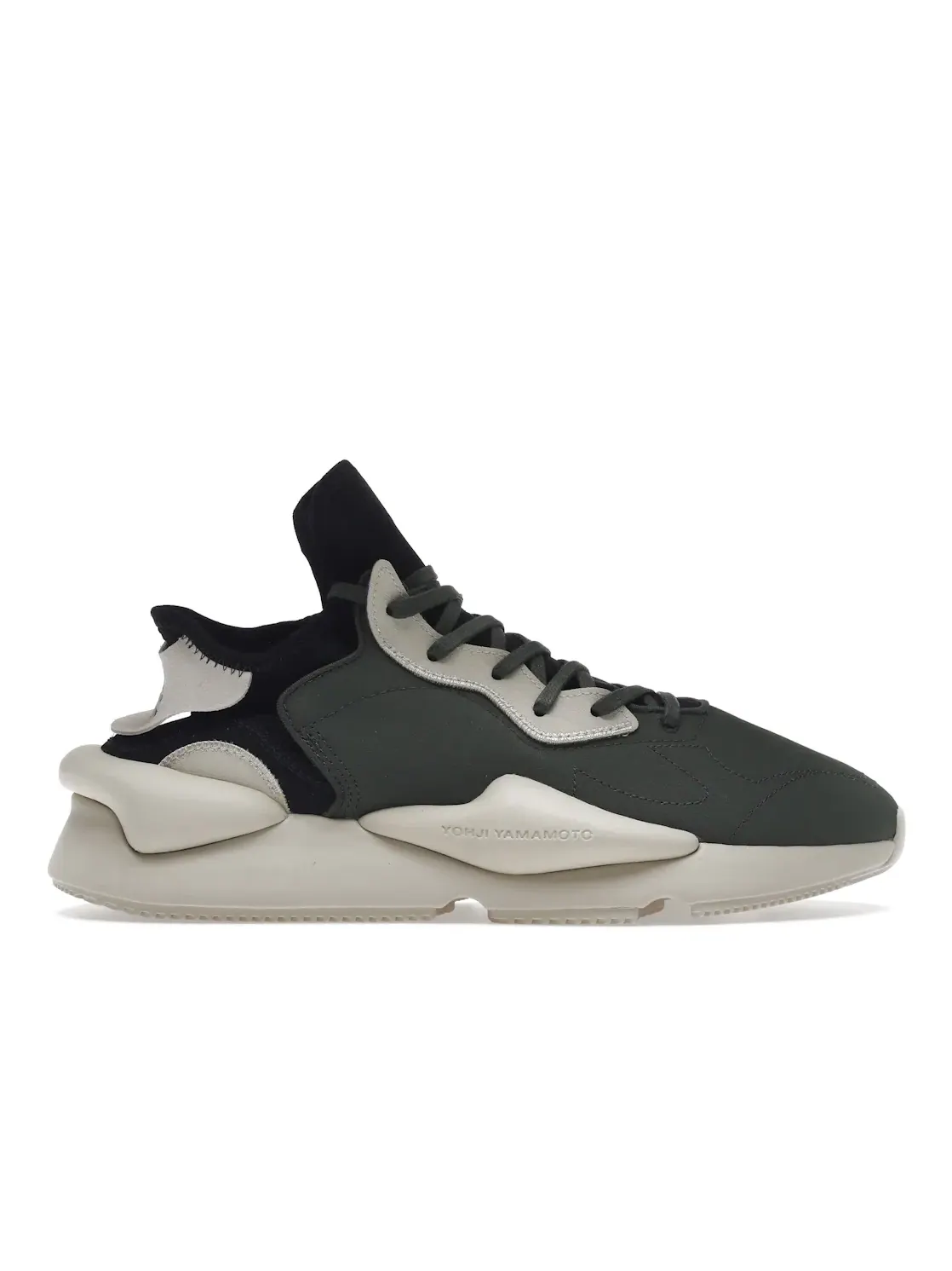 Мужские кроссовки Lifestyle Adidas Y-3 Kaiwa — изображение 1 из 4, зеленый/белый/черный