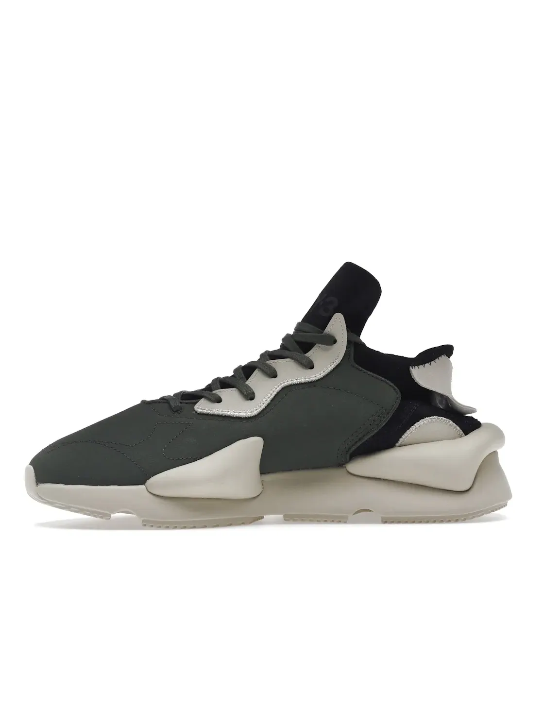 Мужские кроссовки Lifestyle Adidas Y-3 Kaiwa — изображение 3 из 4, зеленый/белый/черный