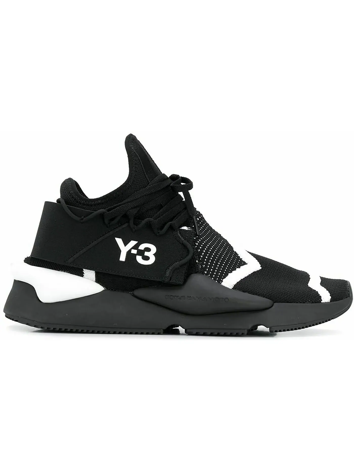 Мужские кроссовки Lifestyle Adidas Y-3 Kaiwa — изображение 1 из 1, черный/белый/черный