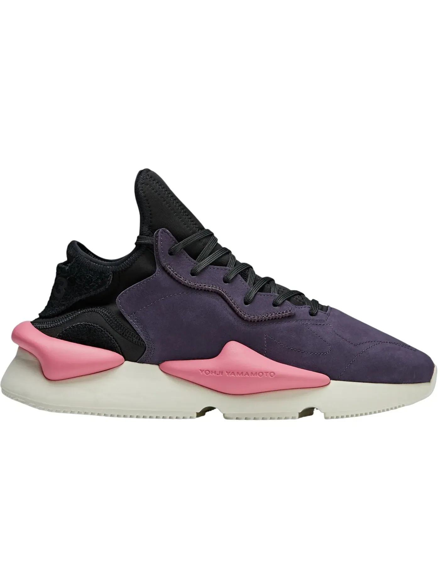 Мужские кроссовки Lifestyle Adidas Y-3 Kaiwa — изображение 1 из 1, фиолетовый/черный/белый