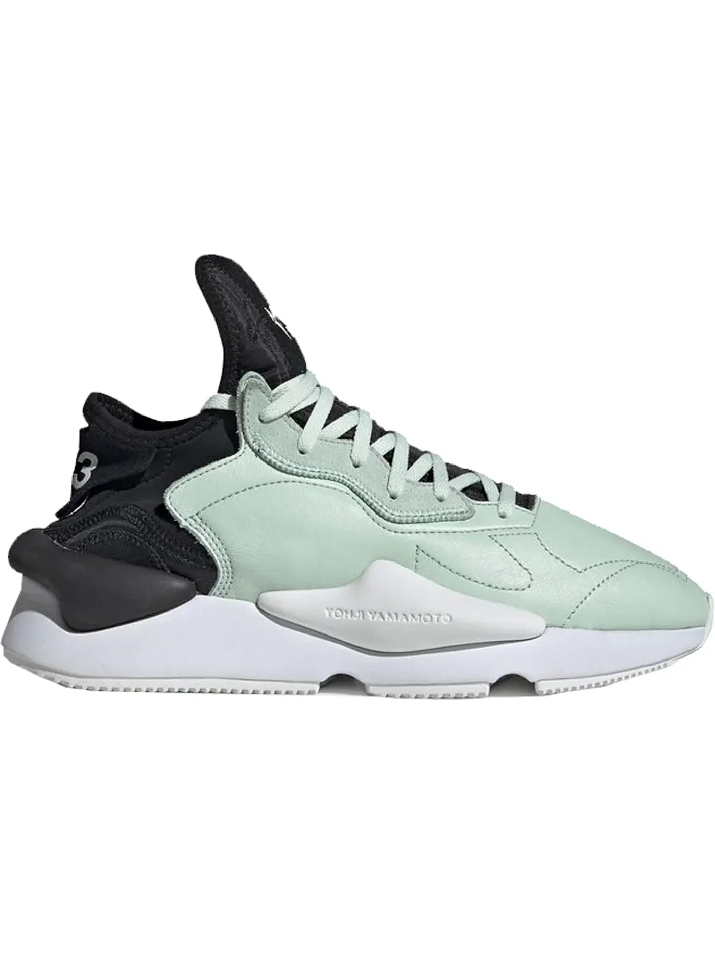 Мужские кроссовки Lifestyle Adidas Y-3 Kaiwa — изображение 1 из 1, зеленый/черный/белый