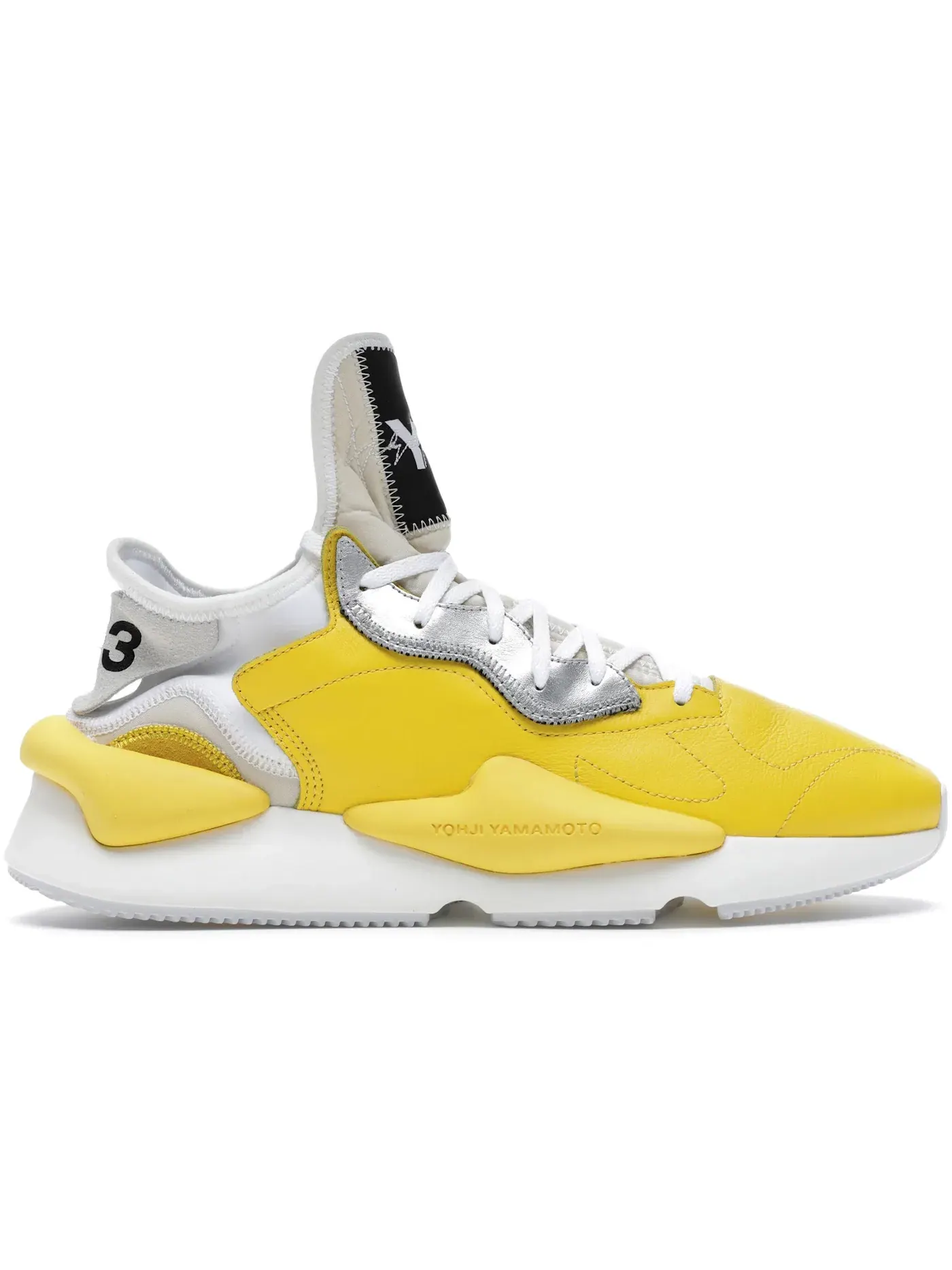 Мужские кроссовки Lifestyle Y-3 Kaiwa Adidas — изображение 1 из 1, желтый/белый/черный