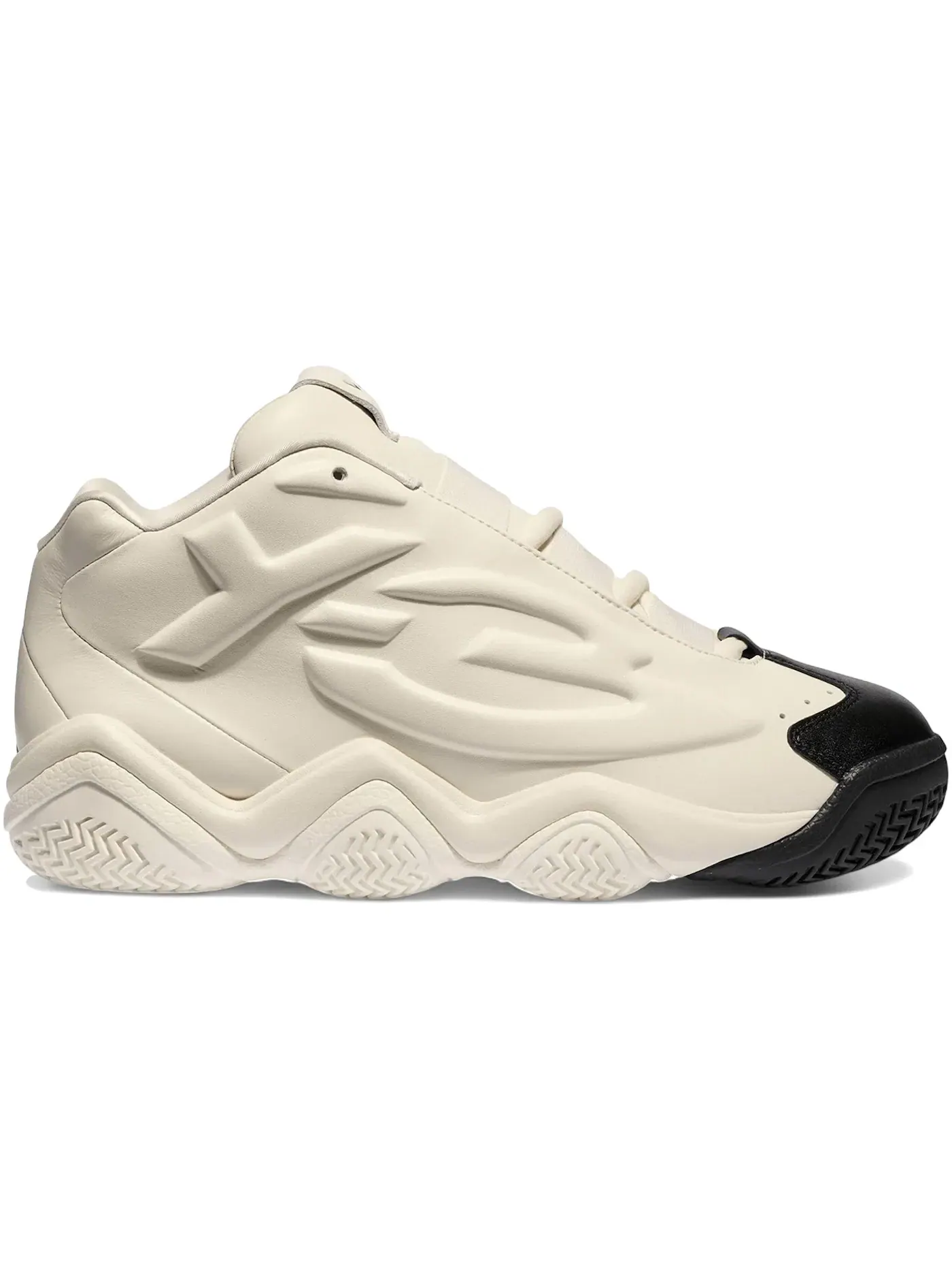 Мужские кроссовки с принтом Y-3 Megaball Adidas — изображение 1 из 1, белый/белый/черный