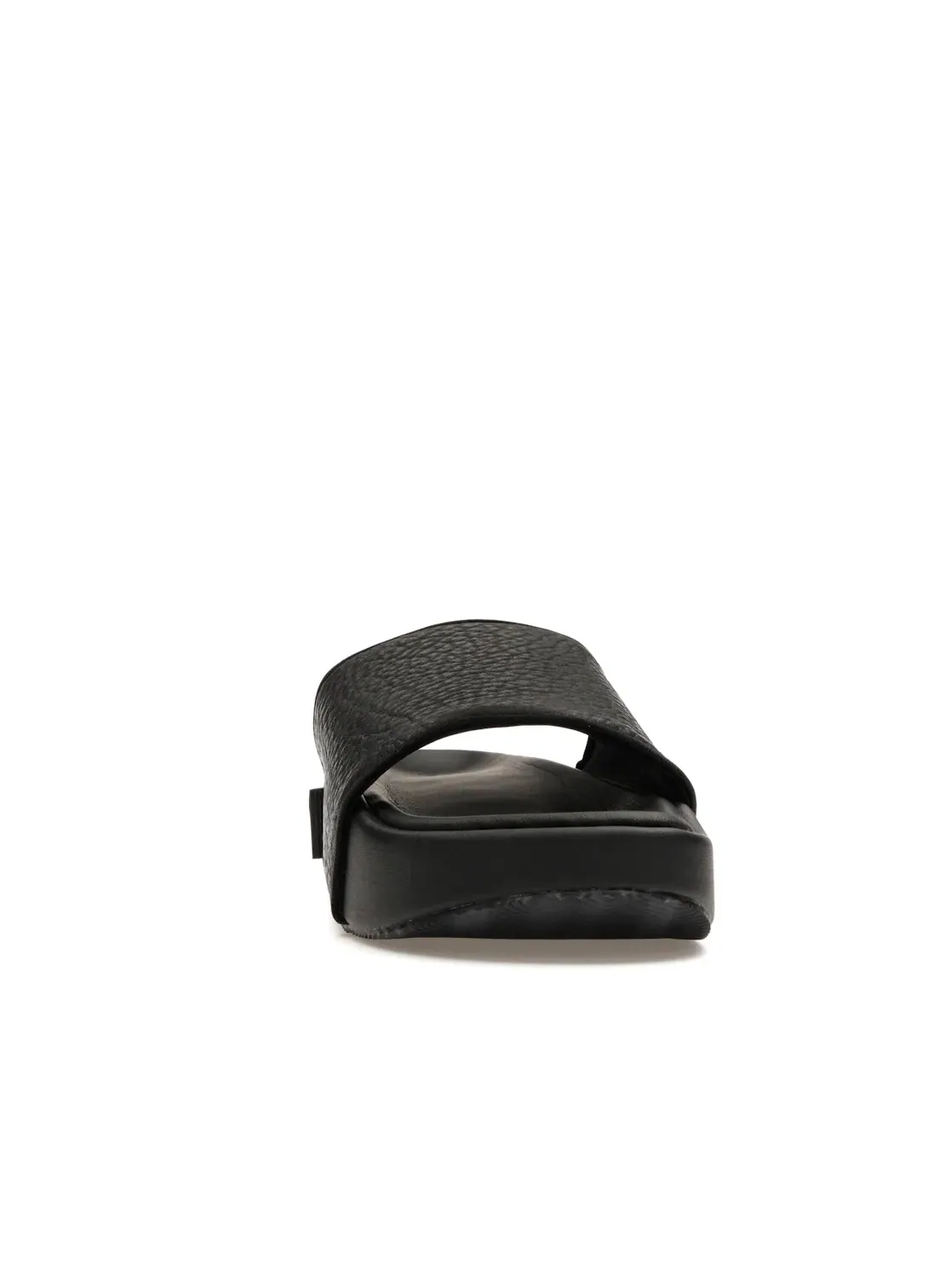 Мужские шлепанцы с открытым носком Y-3 New Slide Adidas — изображение 2 из 4, черный/белый